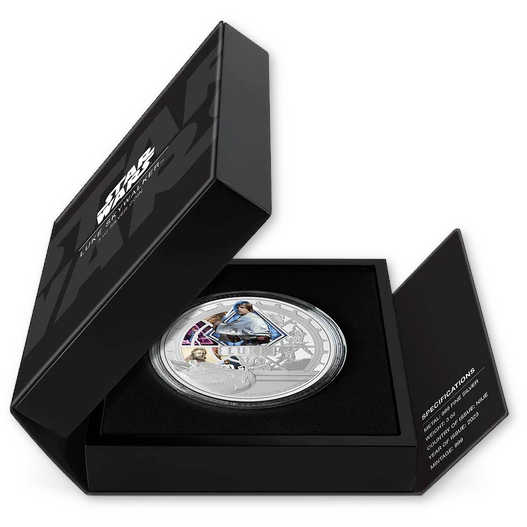 Star Wars Luke Skywalker 3 oz .999 Silver $10 Proof COA SKU:OPC100