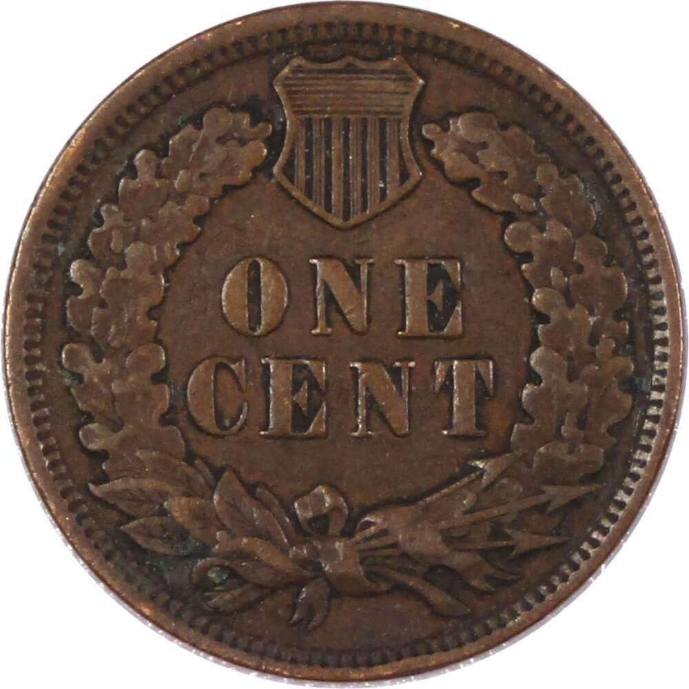 1907 Indian Head Cent VF Very Fine Bronze Penny 1c Coin Collectible