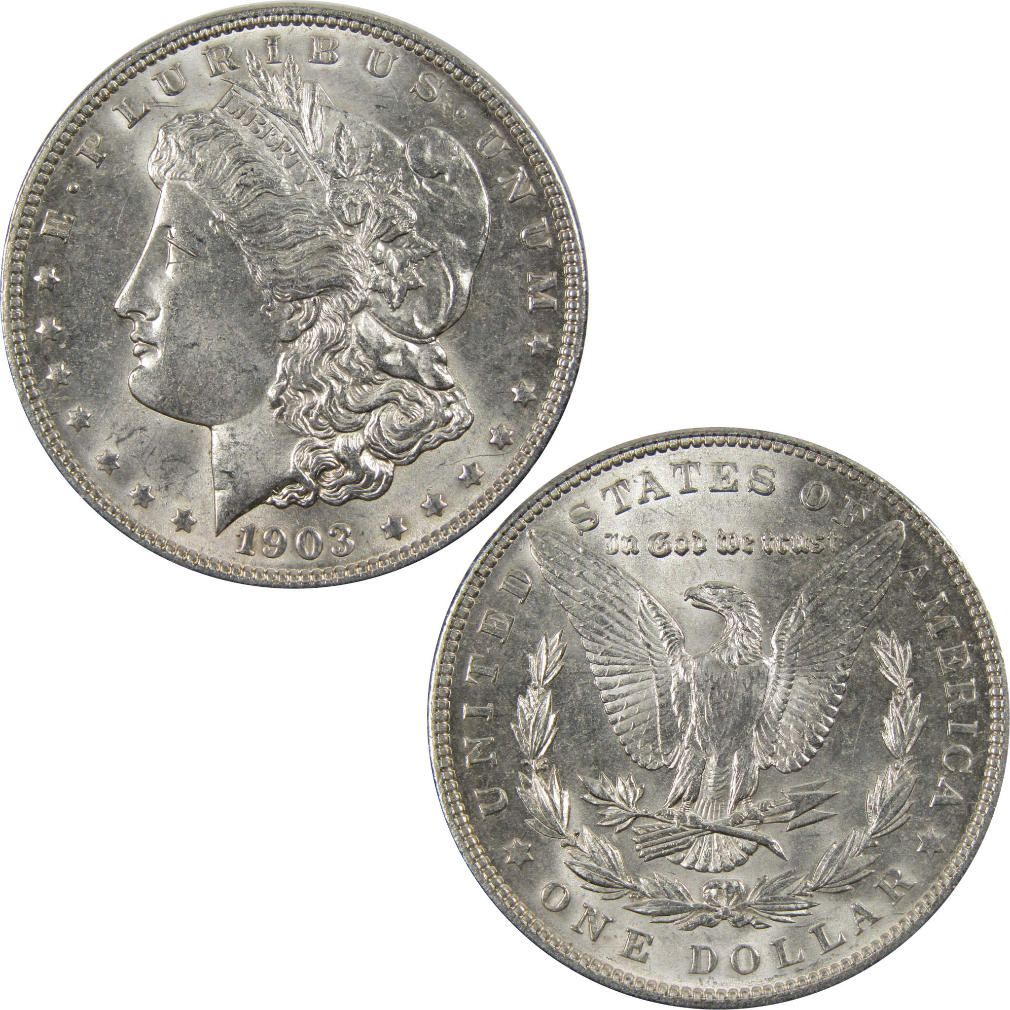 1903 Morgan Dollar BU Uncirculated 90% Silver $1 Coin SKU:I7306 - Morgan coin - Morgan silver dollar - Morgan silver dollar for sale - Profile Coins &amp; Collectibles