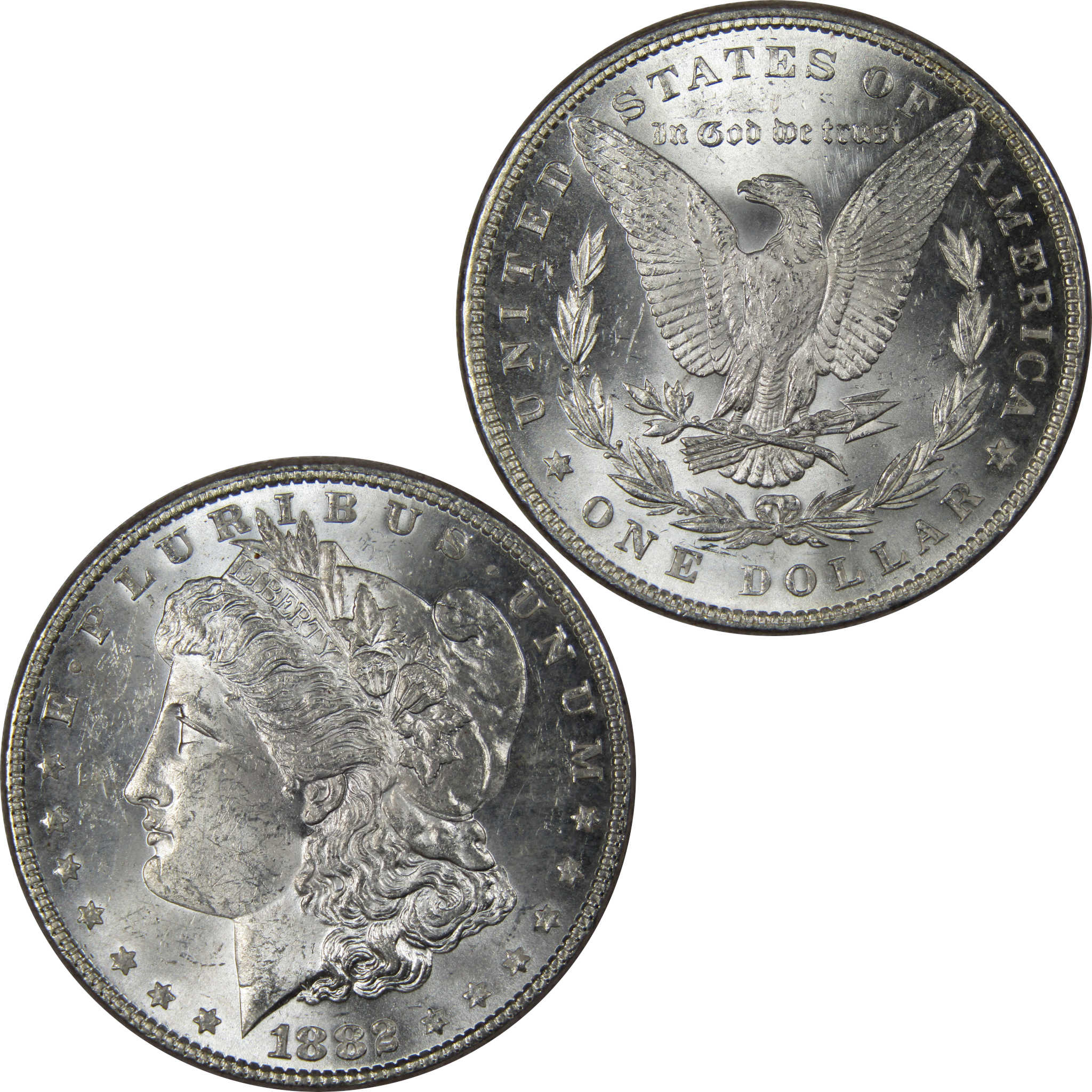 1882 Morgan Dollar BU Uncirculated Mint State 90% Silver SKU:IPC9644 - Morgan coin - Morgan silver dollar - Morgan silver dollar for sale - Profile Coins &amp; Collectibles