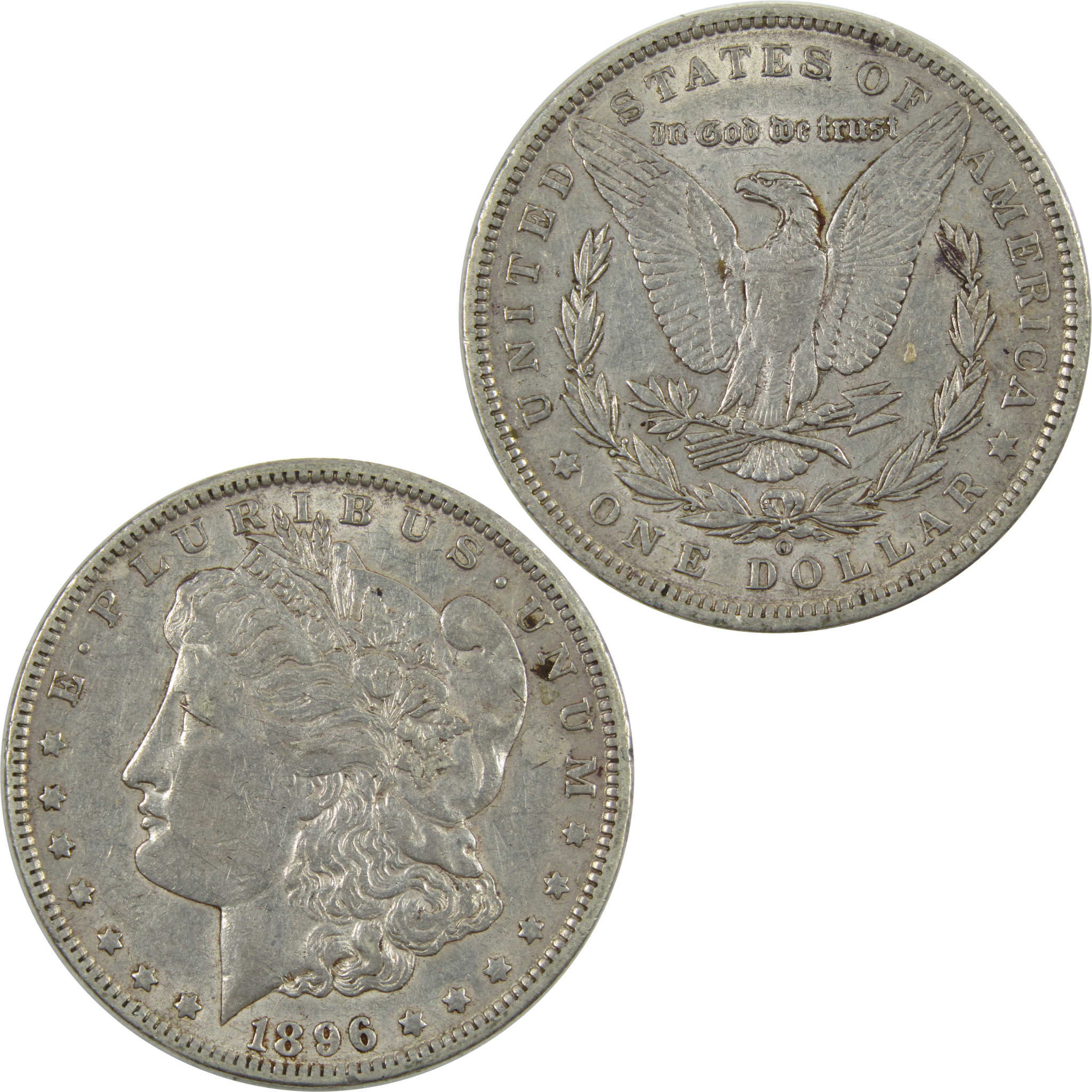 1896 O Morgan Dollar XF EF Extremely Fine 90% Silver $1 Coin SKU:I4744 - Morgan coin - Morgan silver dollar - Morgan silver dollar for sale - Profile Coins &amp; Collectibles