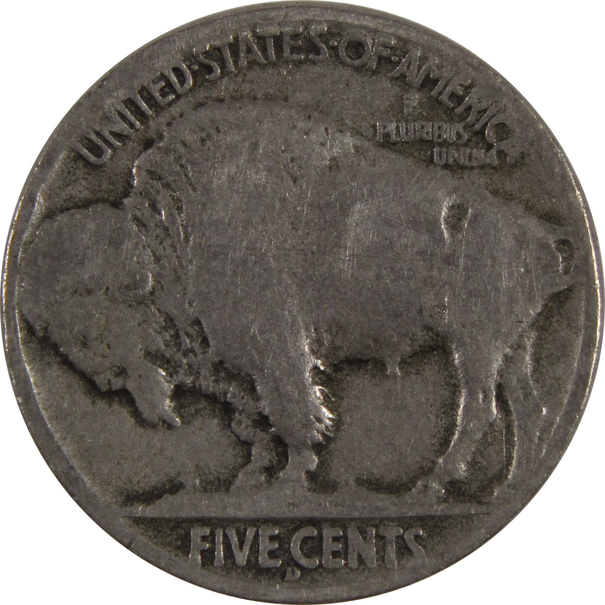 1914 D deals buffalo nickel