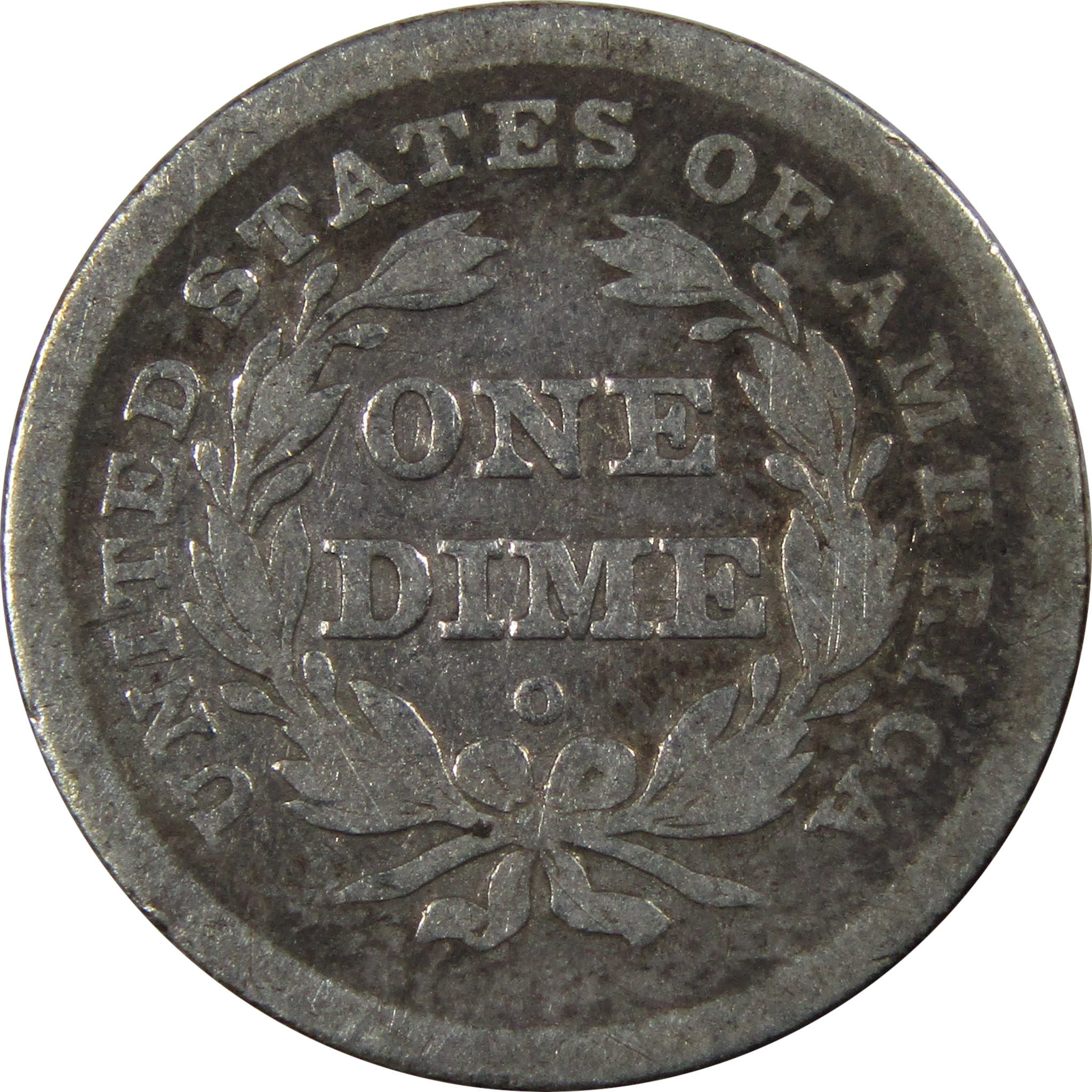 1840 O Seated Liberty Dime G Good 90% Silver 10c US Type Coin SKU:I778