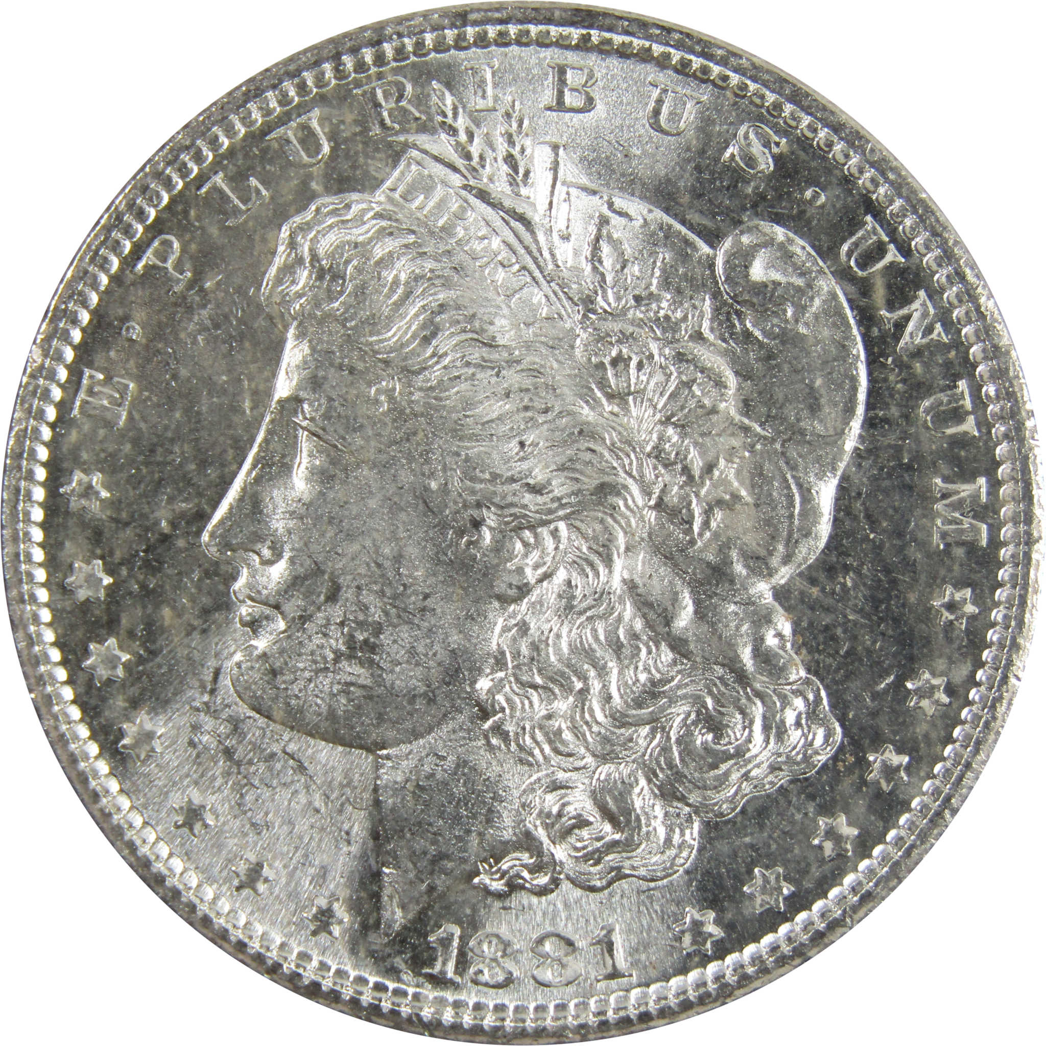 1881 S Morgan Dollar BU Uncirculated 90% Silver $1 Coin SKU:I5320 - Morgan coin - Morgan silver dollar - Morgan silver dollar for sale - Profile Coins &amp; Collectibles