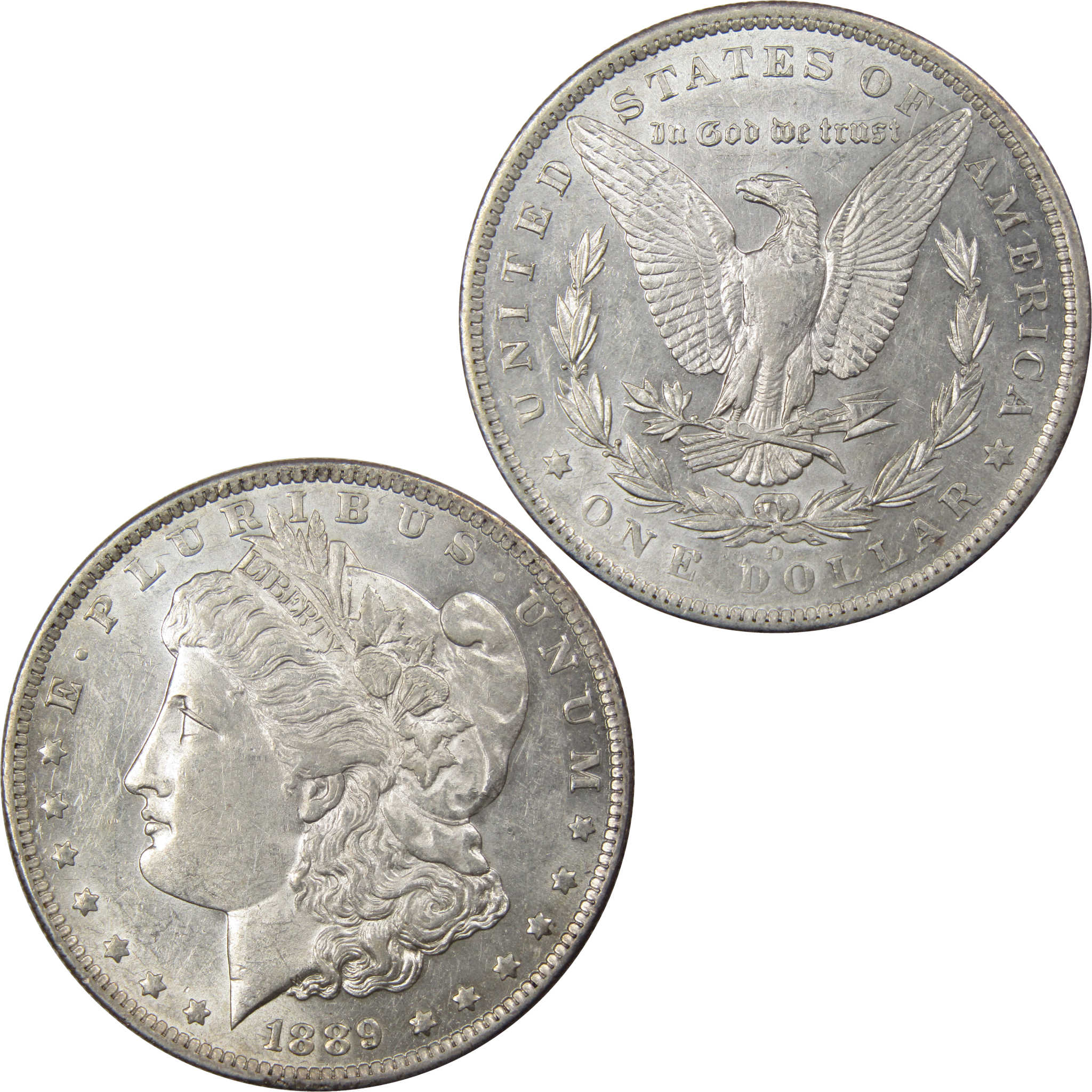 1889 O Morgan Dollar AU About Uncirculated 90% Silver SKU:I1642 - Morgan coin - Morgan silver dollar - Morgan silver dollar for sale - Profile Coins &amp; Collectibles