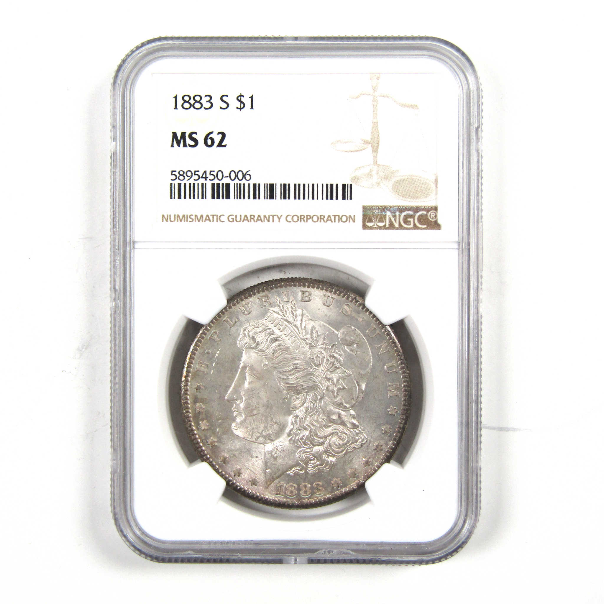 1883 S Morgan Dollar MS 62 NGC 90% Silver $1 Unc SKU:I4636 - Morgan coin - Morgan silver dollar - Morgan silver dollar for sale - Profile Coins &amp; Collectibles