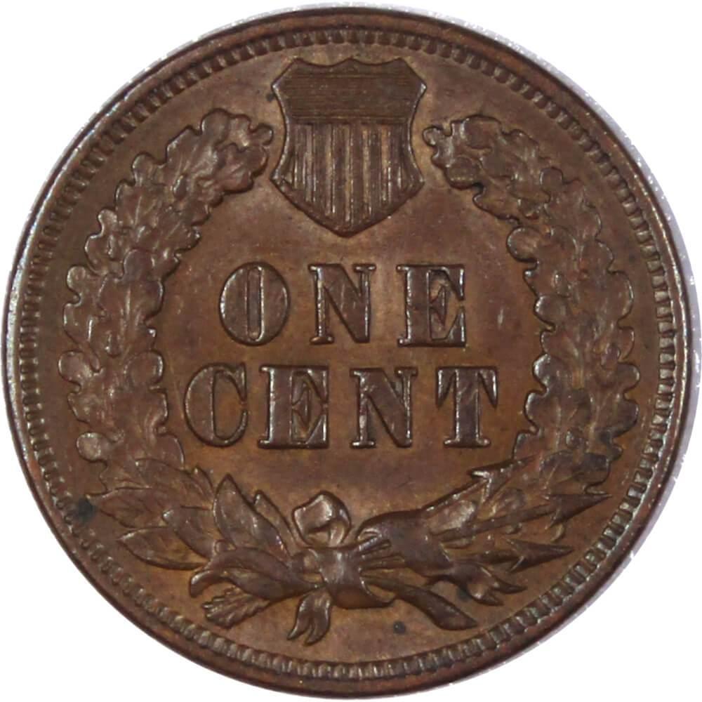 1905 Indian Head Cent AU About Uncirculated Bronze Penny 1c Coin Collectible
