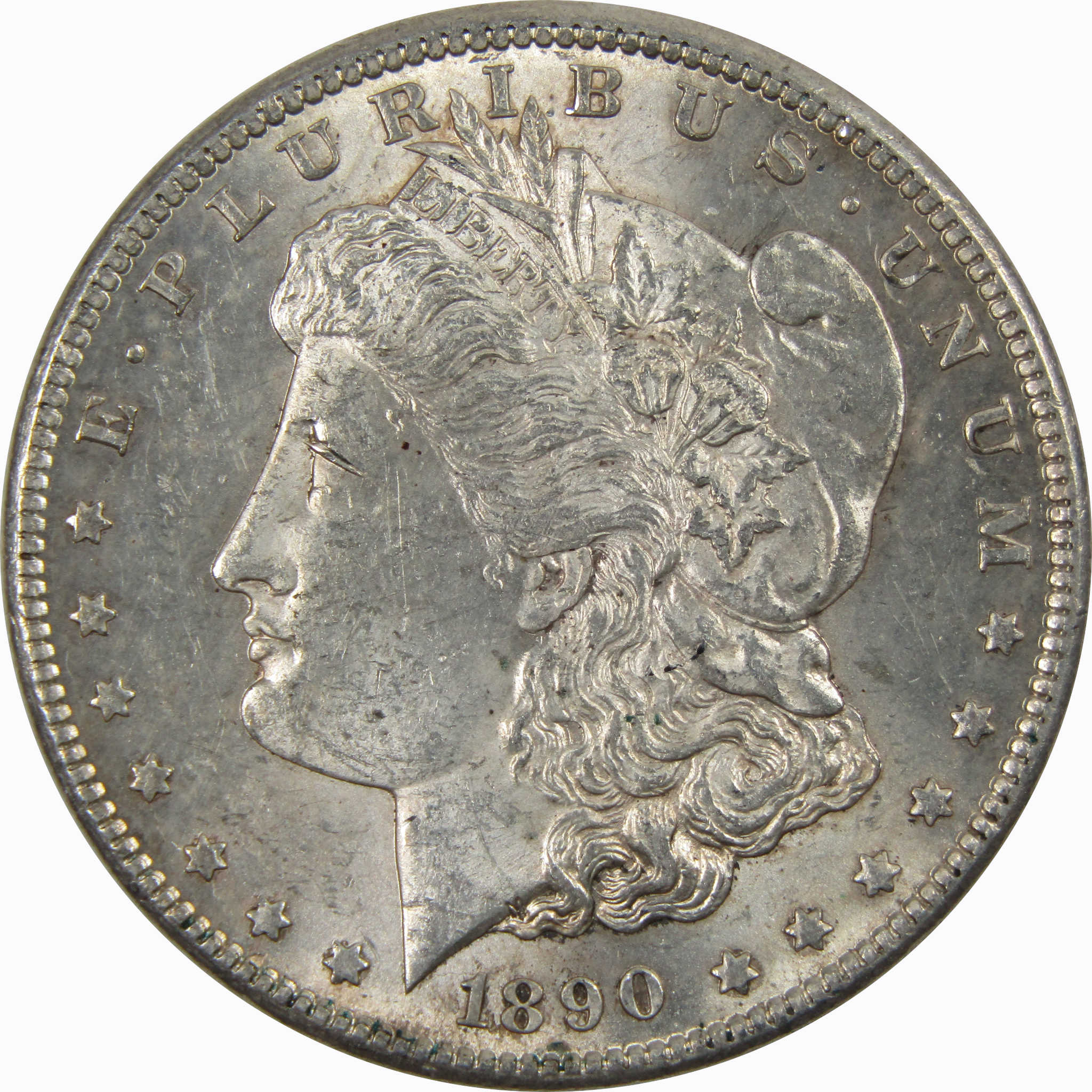 1890 CC Morgan Dollar BU Uncirculated Mint State Silver $1 SKU:I4360 - Morgan coin - Morgan silver dollar - Morgan silver dollar for sale - Profile Coins &amp; Collectibles