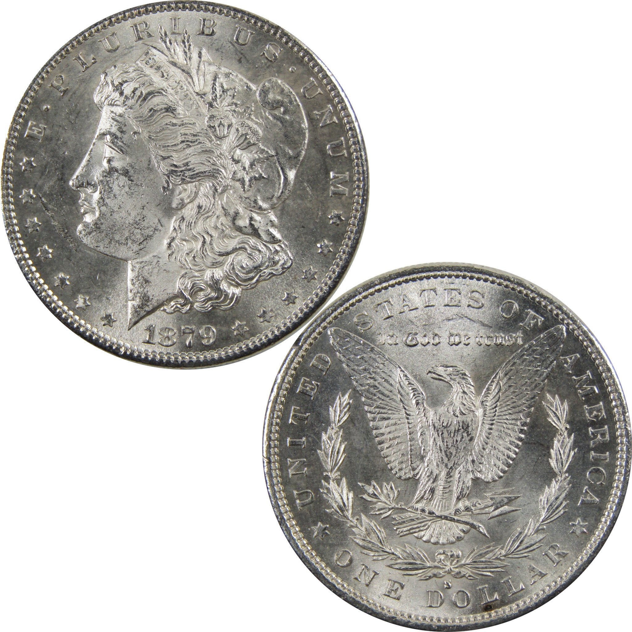 1879 S Morgan Dollar BU Uncirculated 90% Silver $1 SKU:I5447 - Morgan coin - Morgan silver dollar - Morgan silver dollar for sale - Profile Coins &amp; Collectibles