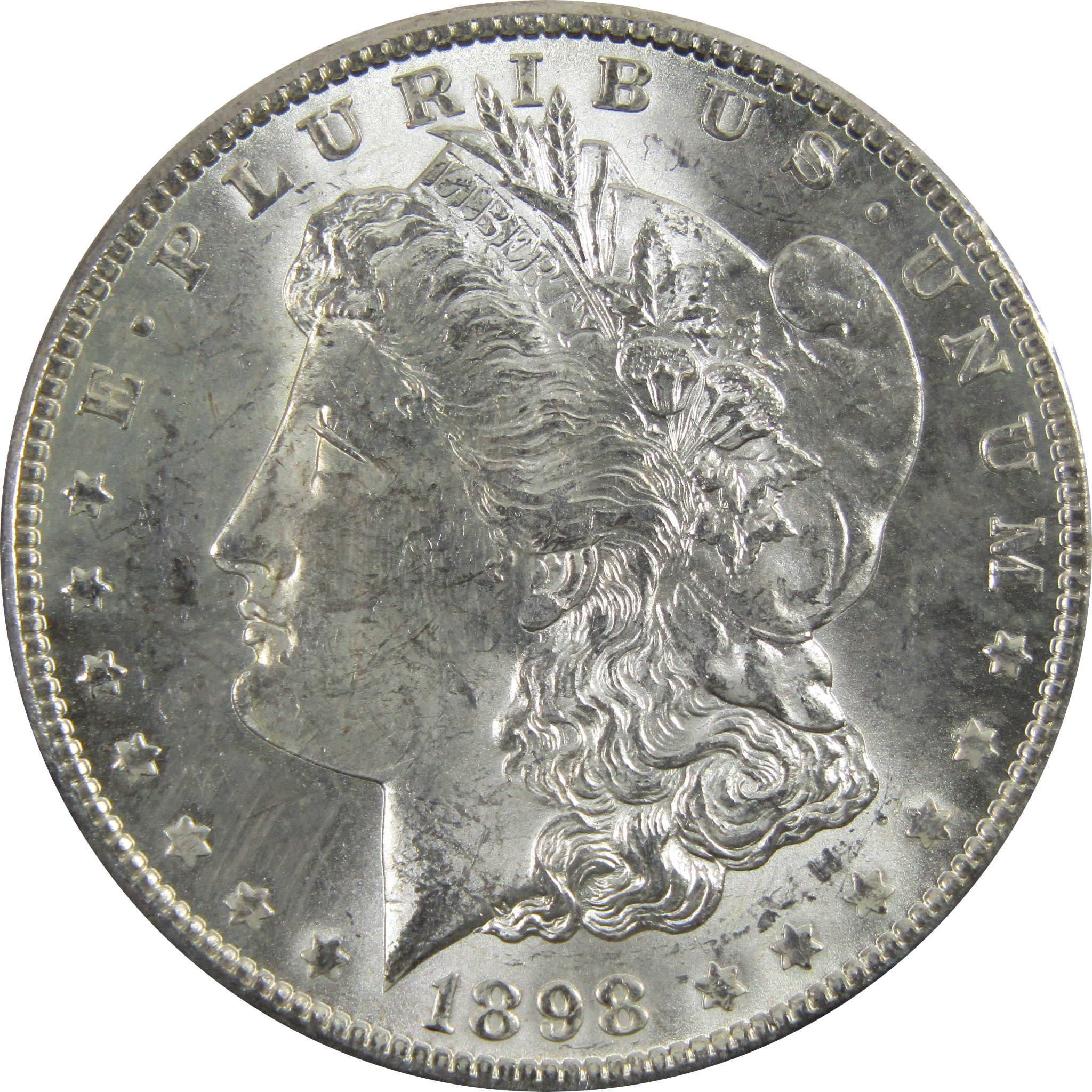 1898 O Morgan Dollar BU Uncirculated 90% Silver $1 Coin SKU:I5276 - Morgan coin - Morgan silver dollar - Morgan silver dollar for sale - Profile Coins &amp; Collectibles