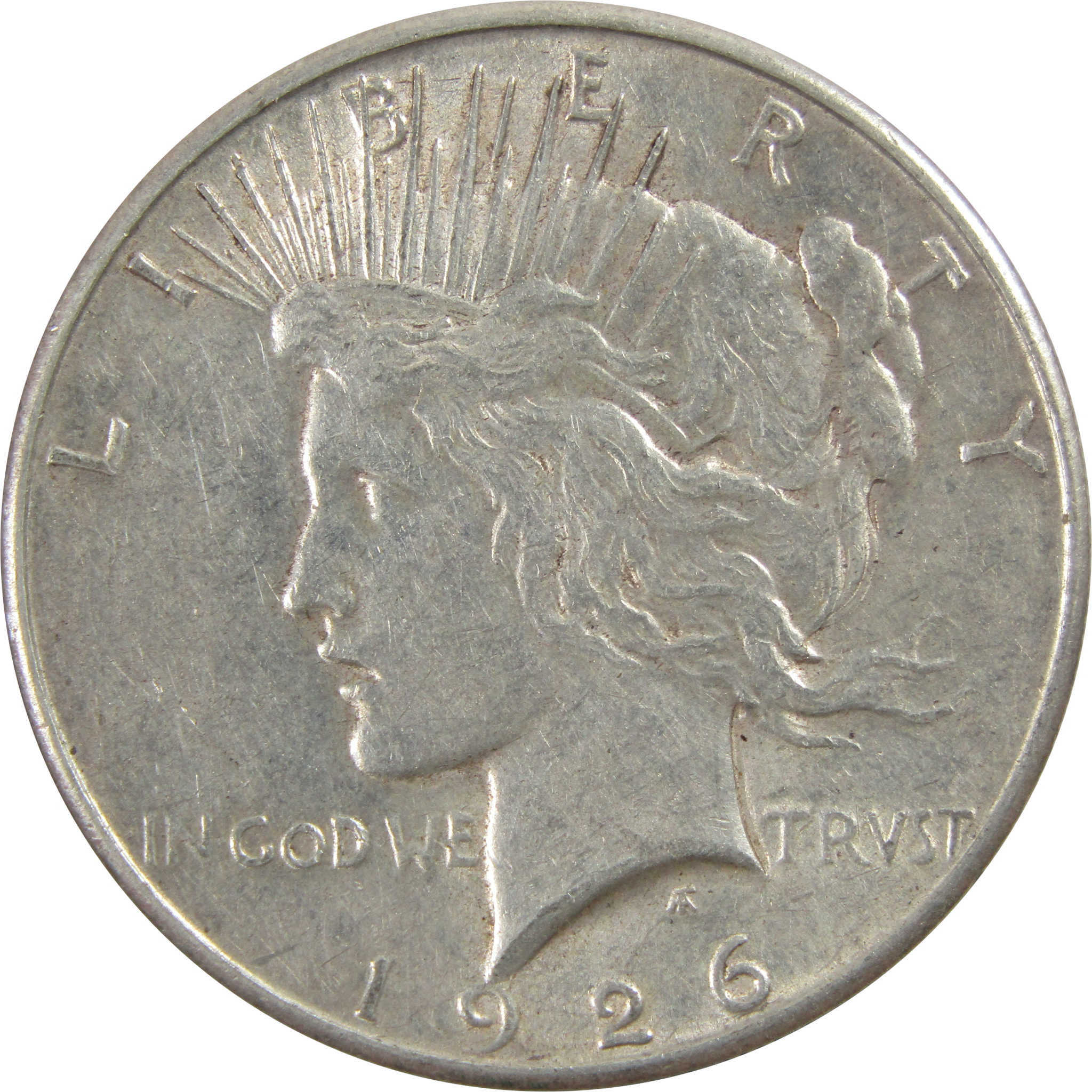 1926 S Peace Dollar XF EF Extremely Fine 90% Silver $1 Coin SKU:I5413