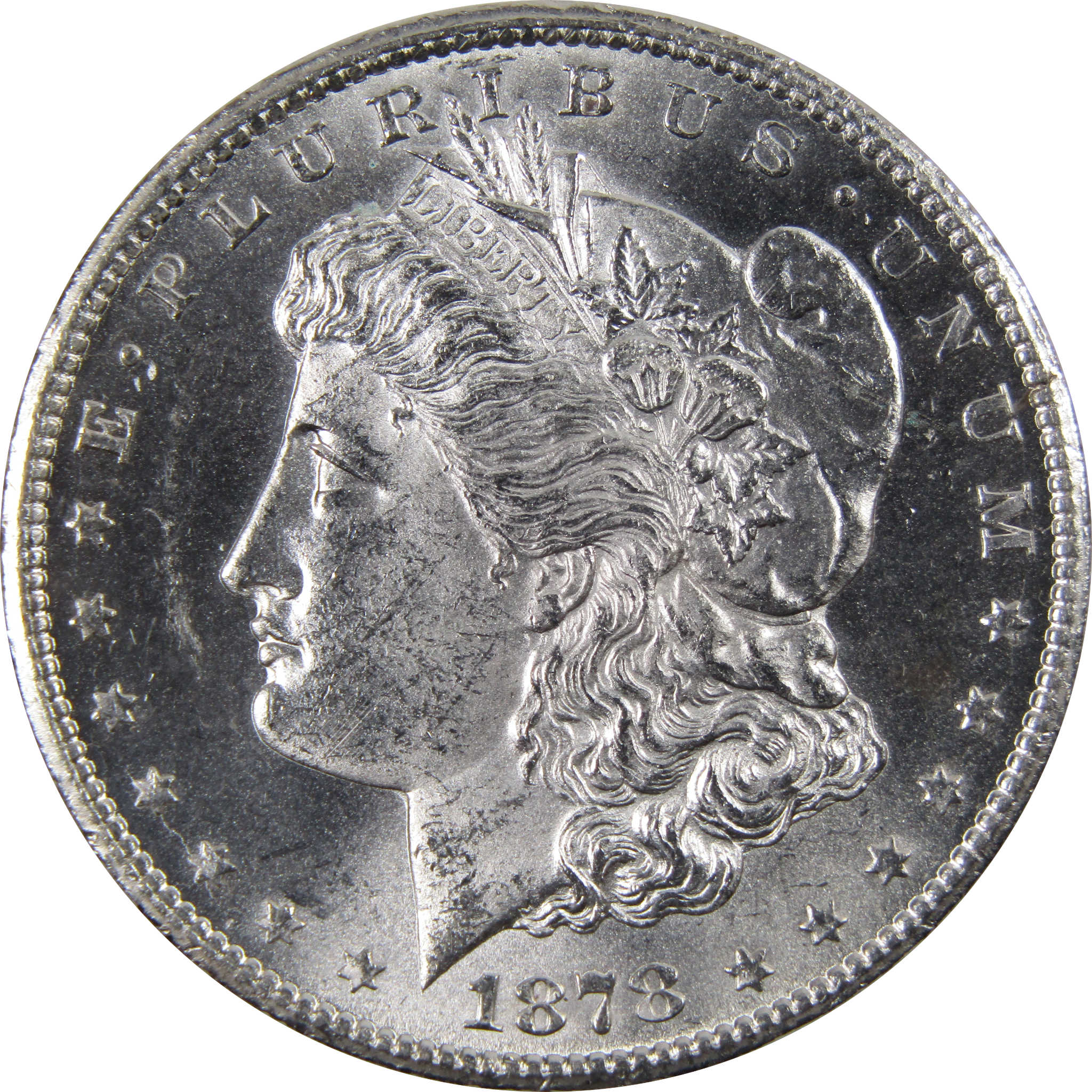 1878 CC Morgan Dollar Choice Uncirculated Mint State Silver SKU:I3489 - Morgan coin - Morgan silver dollar - Morgan silver dollar for sale - Profile Coins &amp; Collectibles