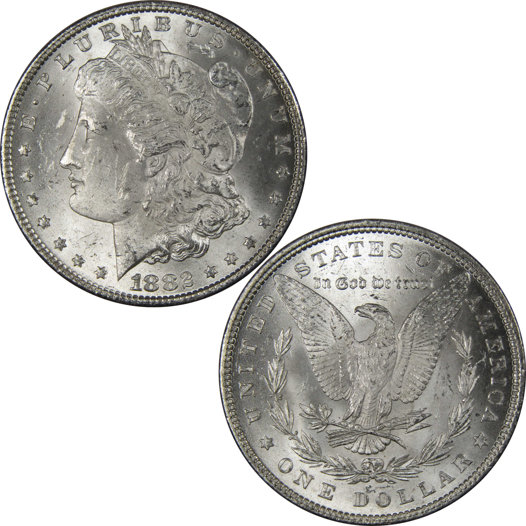 1882 Morgan Dollar BU Uncirculated Mint State 90% Silver SKU:IPC9720 - Morgan coin - Morgan silver dollar - Morgan silver dollar for sale - Profile Coins &amp; Collectibles