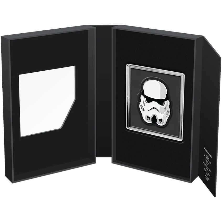 Star Wars Imperial Stormtrooper 1 oz .999 Silver $2 Proof Coin 2021 Niue COA