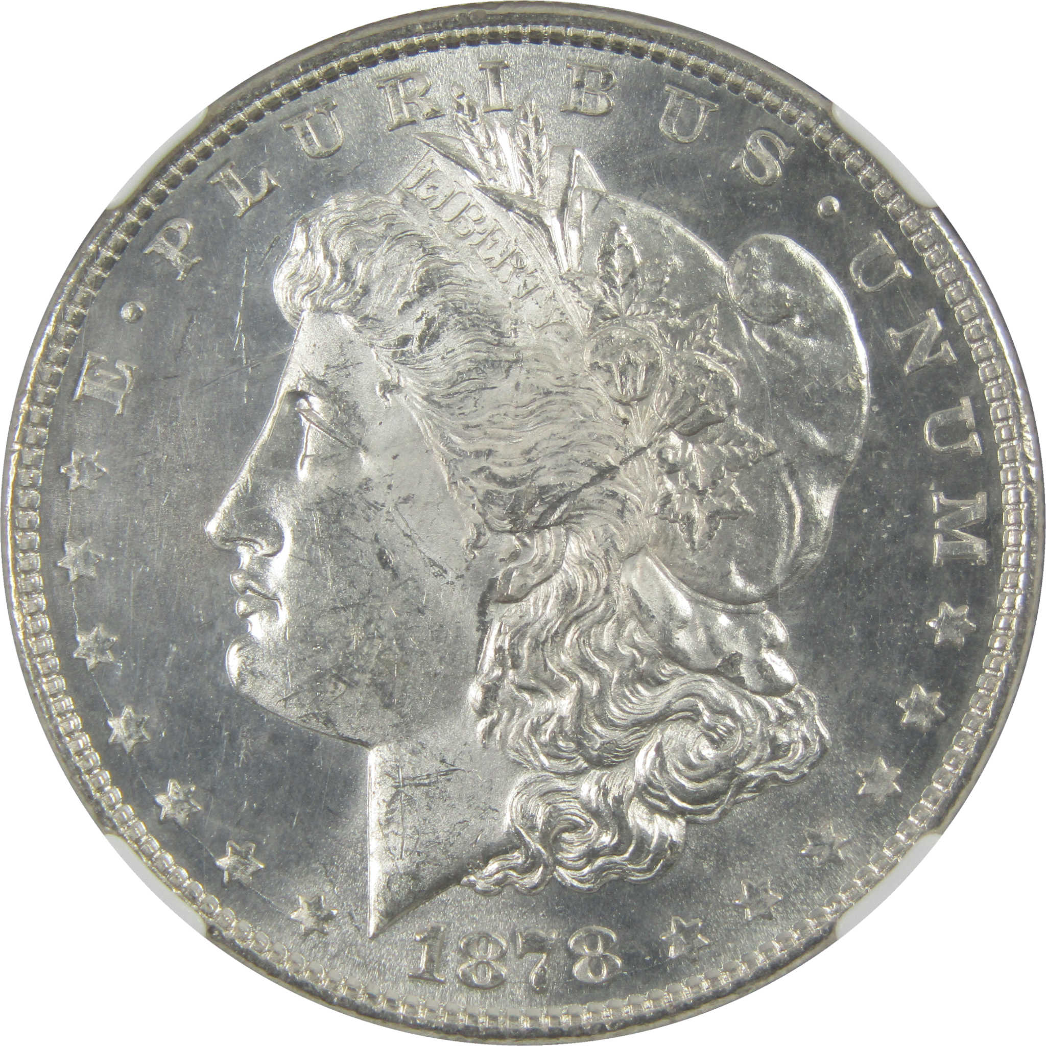 1878 8TF Morgan Dollar MS 62 NGC 90% Silver $1 Uncirculated SKU:I5354 - Morgan coin - Morgan silver dollar - Morgan silver dollar for sale - Profile Coins &amp; Collectibles