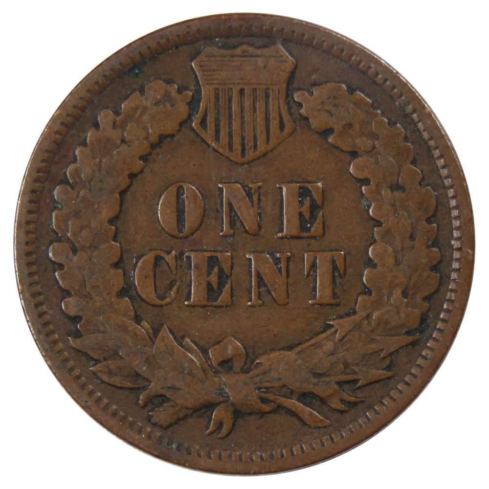 1909 Indian Head Cent G Good Bronze Penny 1c Coin Collectible