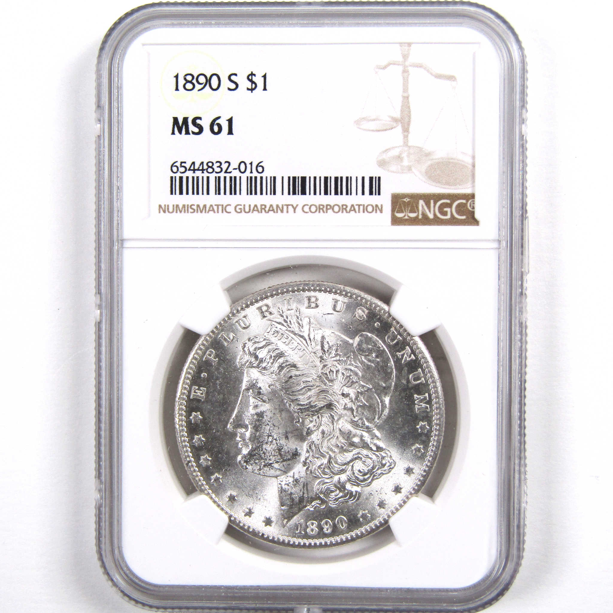 1890 S Morgan Dollar MS 61 NGC 90% Silver Uncirculated SKU:I3097 - Morgan coin - Morgan silver dollar - Morgan silver dollar for sale - Profile Coins &amp; Collectibles