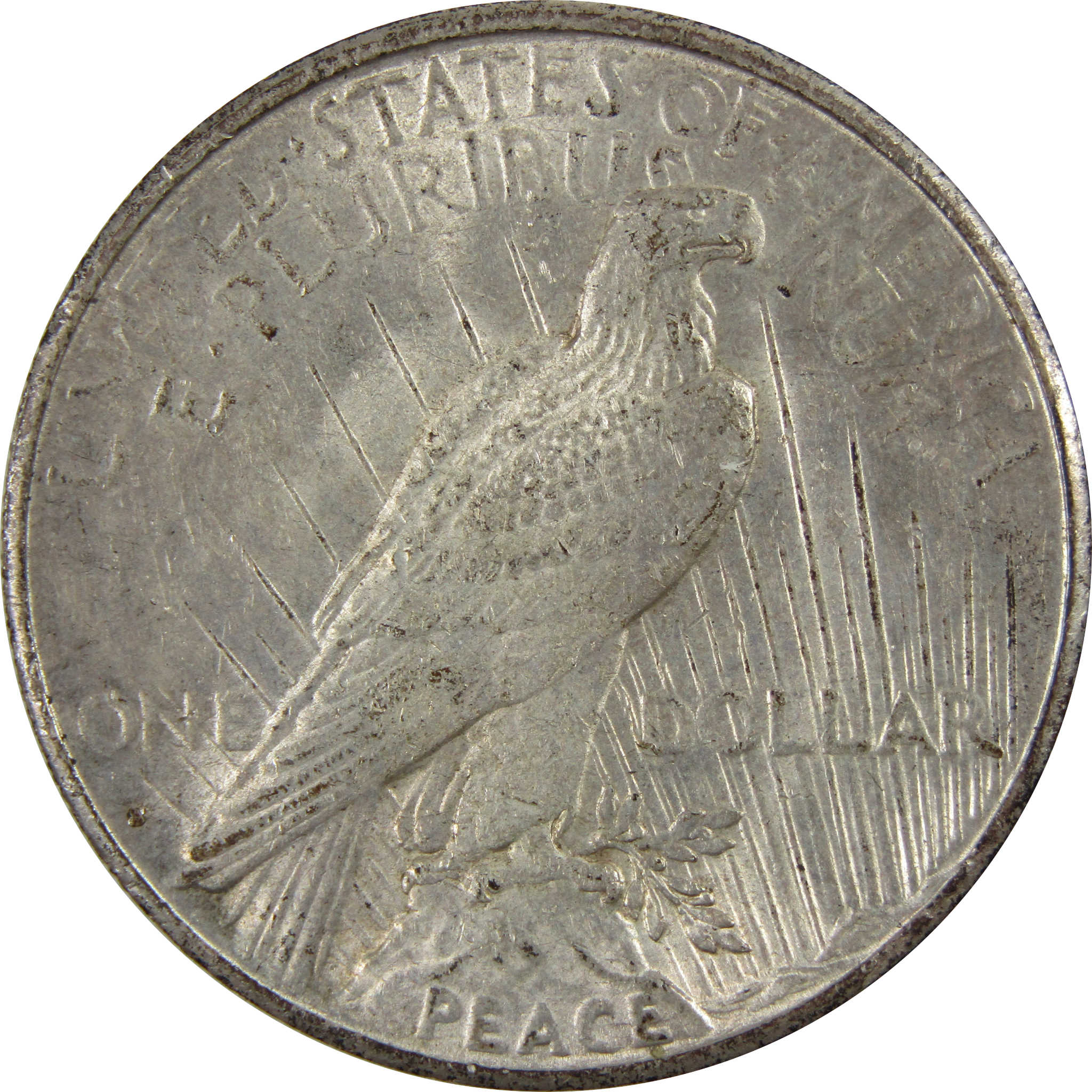 1934 S Peace Dollar Borderline Uncirculated 90% Silver $1 SKU:I4364
