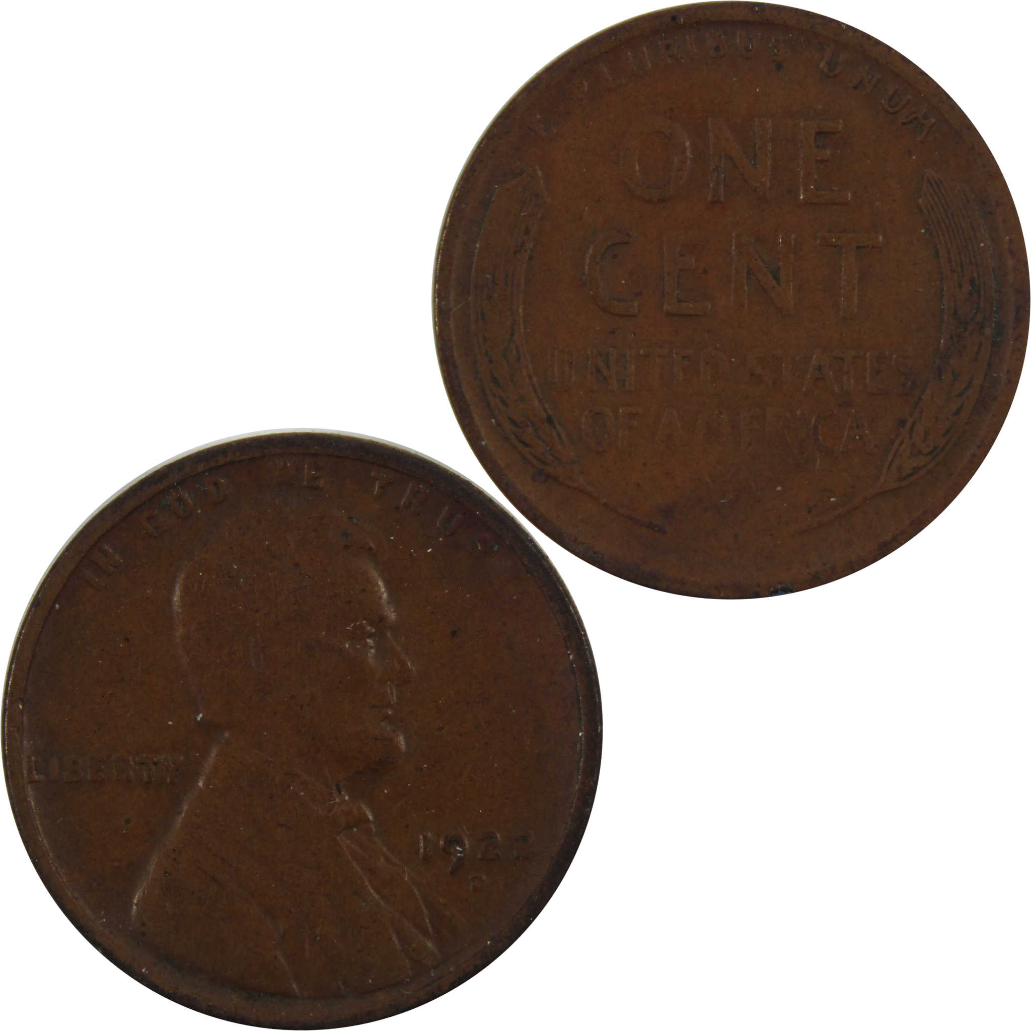 1922 D Lincoln Wheat Cent F Fine Penny 1c Coin SKU:I7586