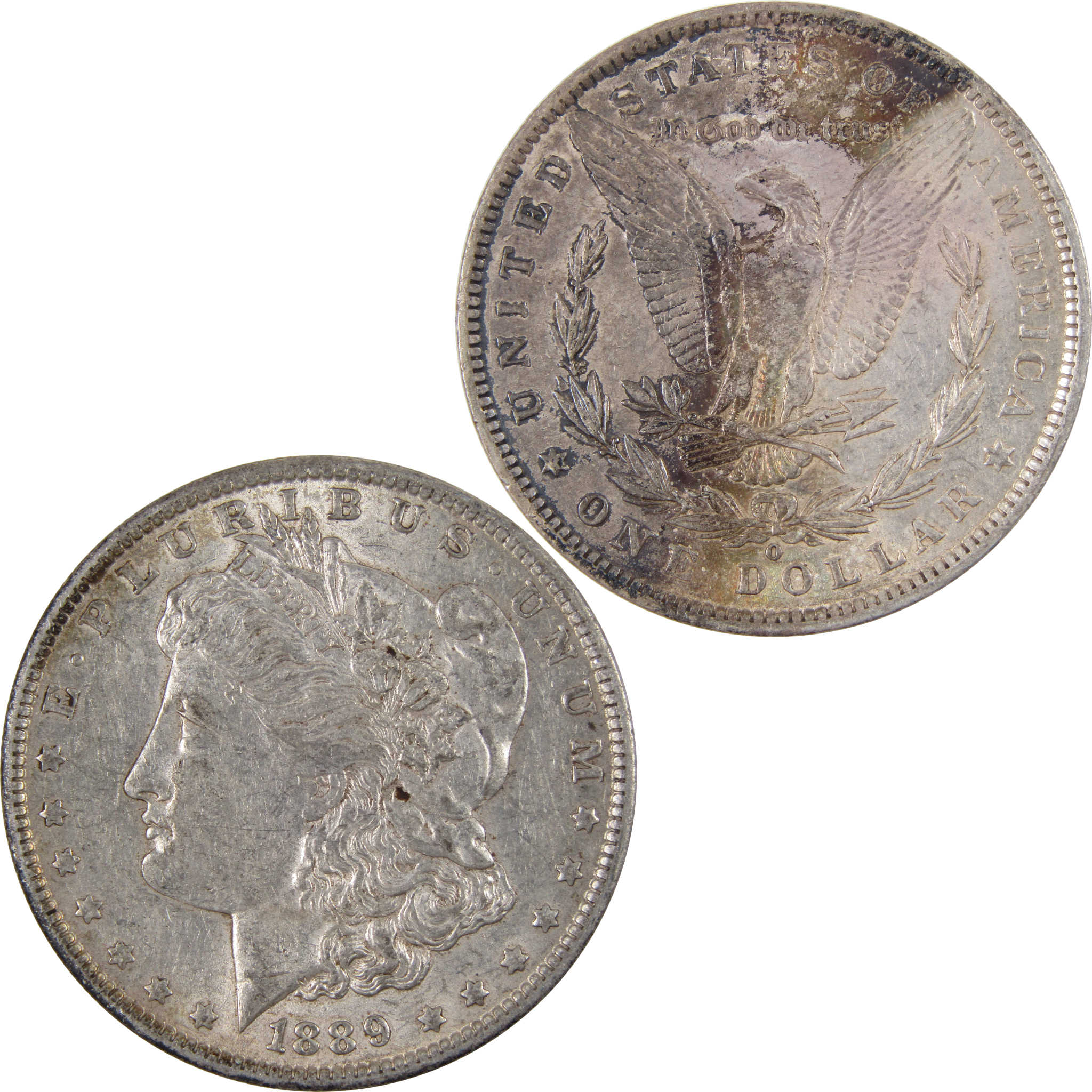 1889 O Morgan Dollar XF/AU Extremely Fine/About Uncirculated SKU:I2806 - Morgan coin - Morgan silver dollar - Morgan silver dollar for sale - Profile Coins &amp; Collectibles