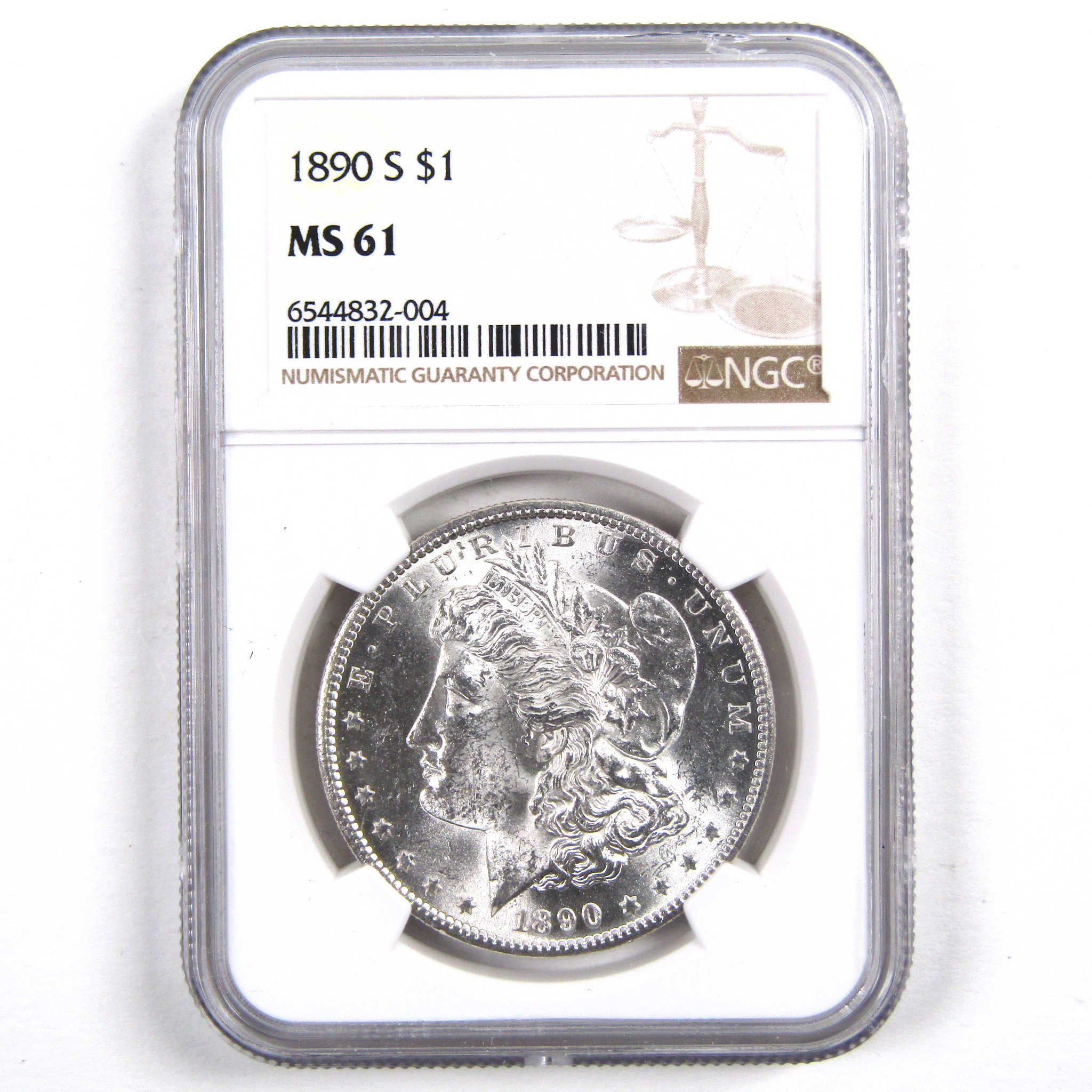 1890 S Morgan Dollar MS 61 NGC 90% Silver Uncirculated SKU:I3111 - Morgan coin - Morgan silver dollar - Morgan silver dollar for sale - Profile Coins &amp; Collectibles