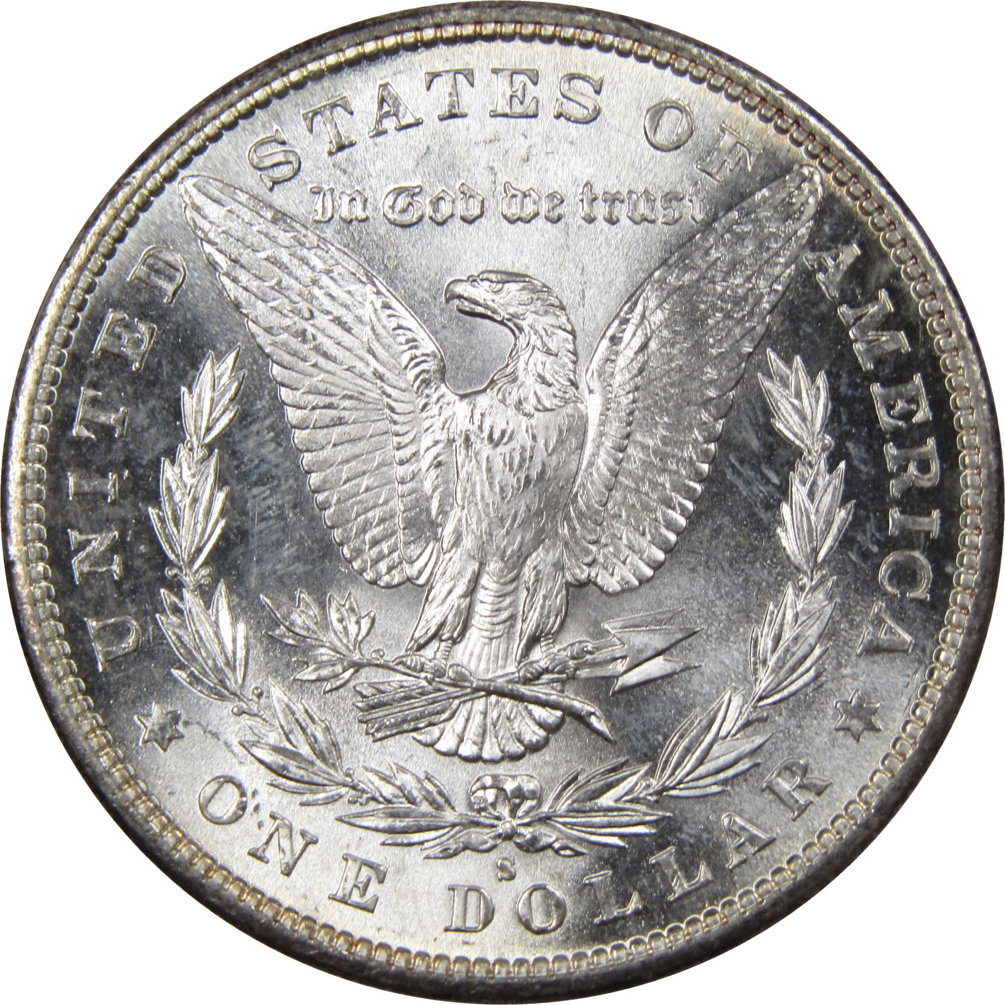 1881 S Morgan Dollar BU Choice Uncirculated Silver Toned SKU:I1240