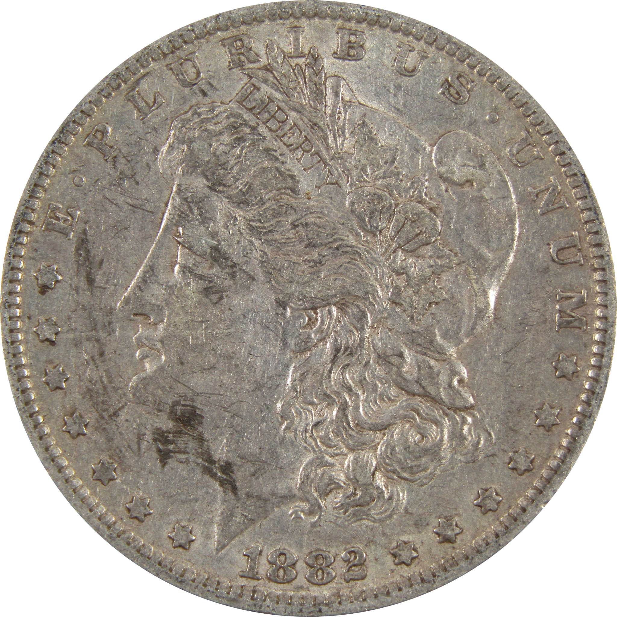 1882 O/S Morgan Dollar XF EF Extremely Fine 90% Silver SKU:I7576 - Morgan coin - Morgan silver dollar - Morgan silver dollar for sale - Profile Coins &amp; Collectibles