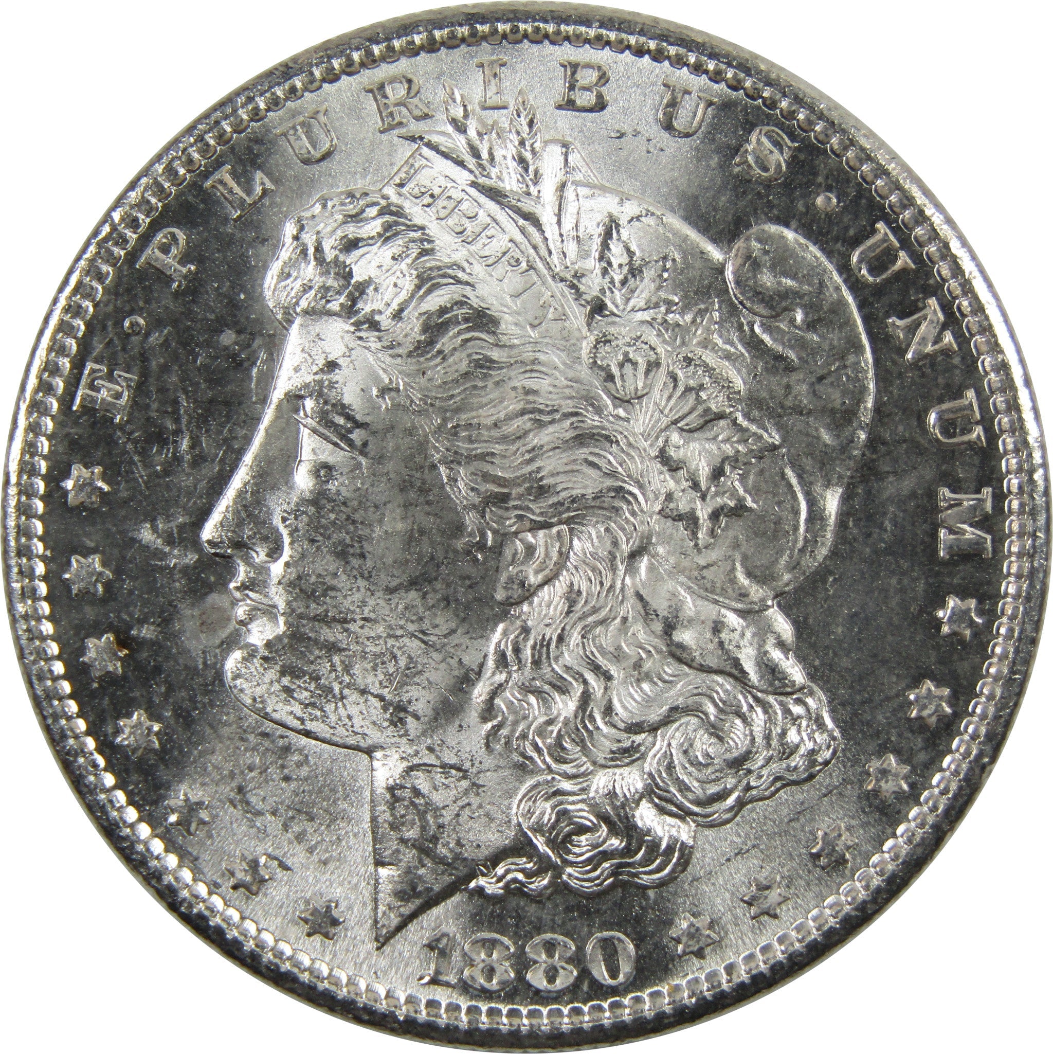 1880 S Morgan Dollar BU Uncirculated 90% Silver $1 Coin SKU:I5440 - Morgan coin - Morgan silver dollar - Morgan silver dollar for sale - Profile Coins &amp; Collectibles