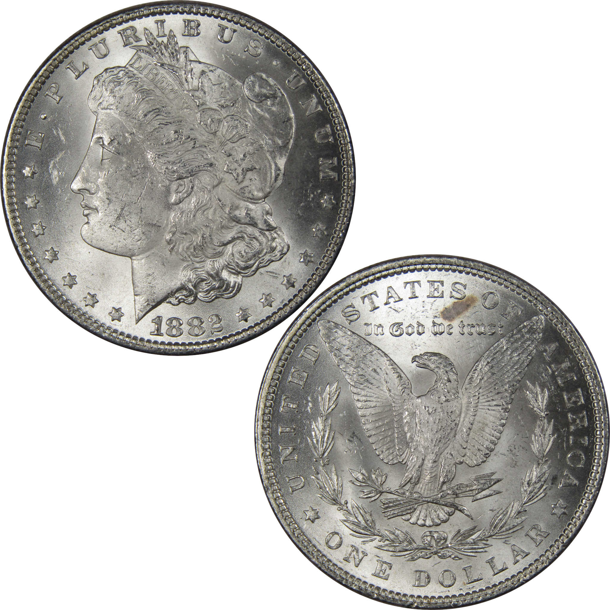 1882 Morgan Dollar BU Uncirculated Mint State 90% Silver SKU:IPC9706 - Morgan coin - Morgan silver dollar - Morgan silver dollar for sale - Profile Coins &amp; Collectibles