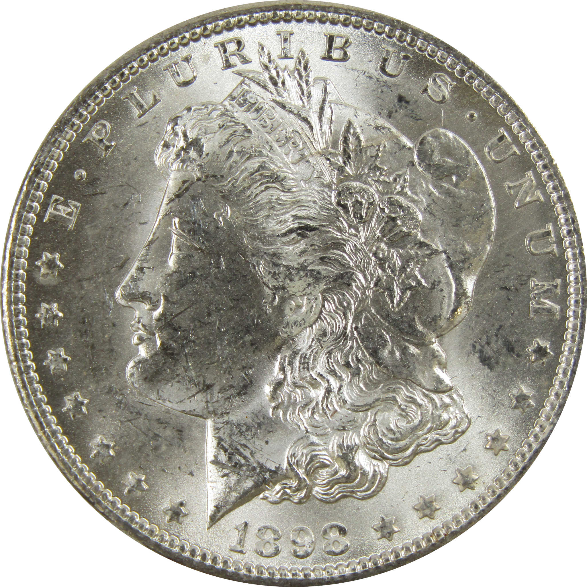 1898 O Morgan Dollar BU Uncirculated 90% Silver $1 Coin SKU:I5211 - Morgan coin - Morgan silver dollar - Morgan silver dollar for sale - Profile Coins &amp; Collectibles