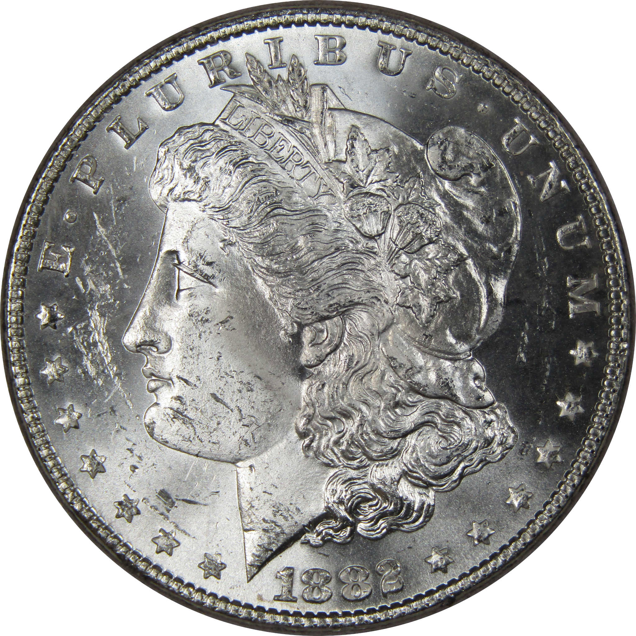 1882 Morgan Dollar BU Uncirculated Mint State 90% Silver SKU:IPC9702 - Morgan coin - Morgan silver dollar - Morgan silver dollar for sale - Profile Coins &amp; Collectibles