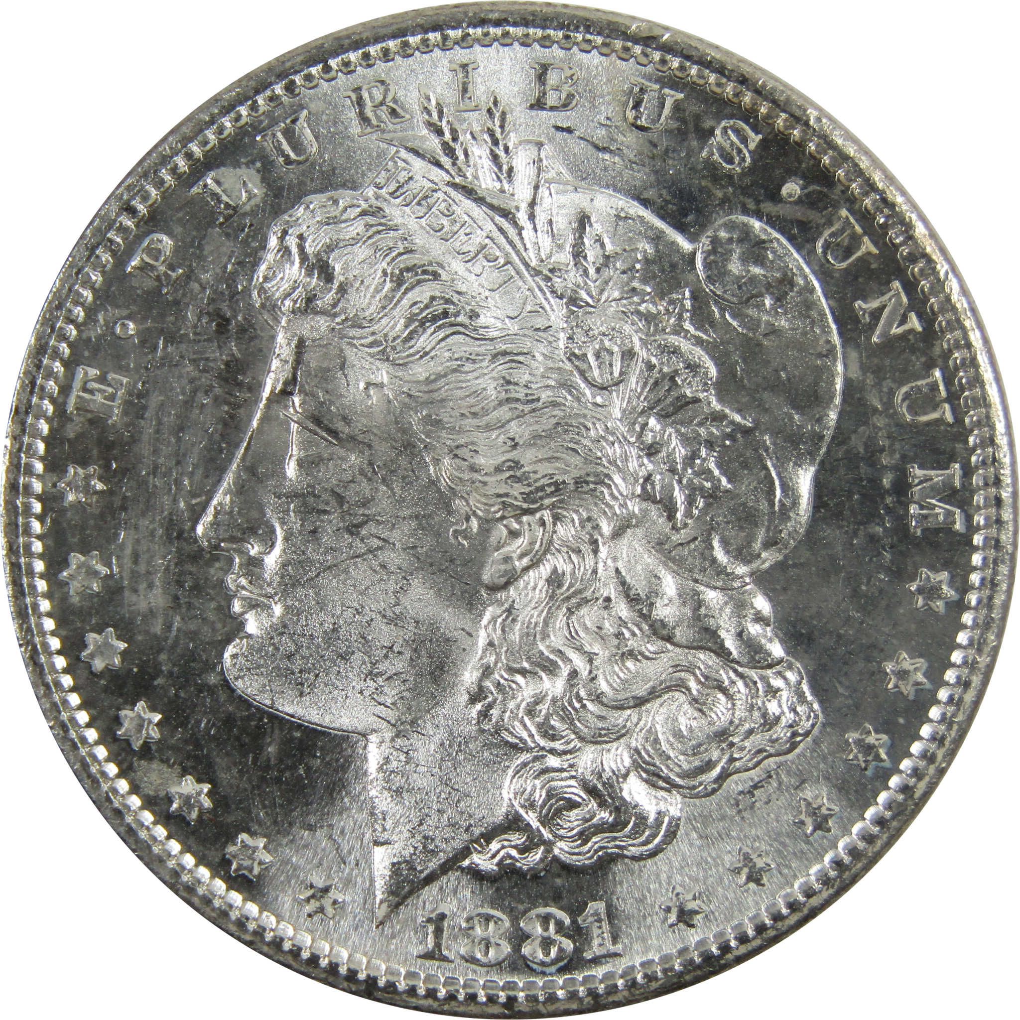 1881 S Morgan Dollar BU Uncirculated 90% Silver $1 Coin SKU:I5303 - Morgan coin - Morgan silver dollar - Morgan silver dollar for sale - Profile Coins &amp; Collectibles