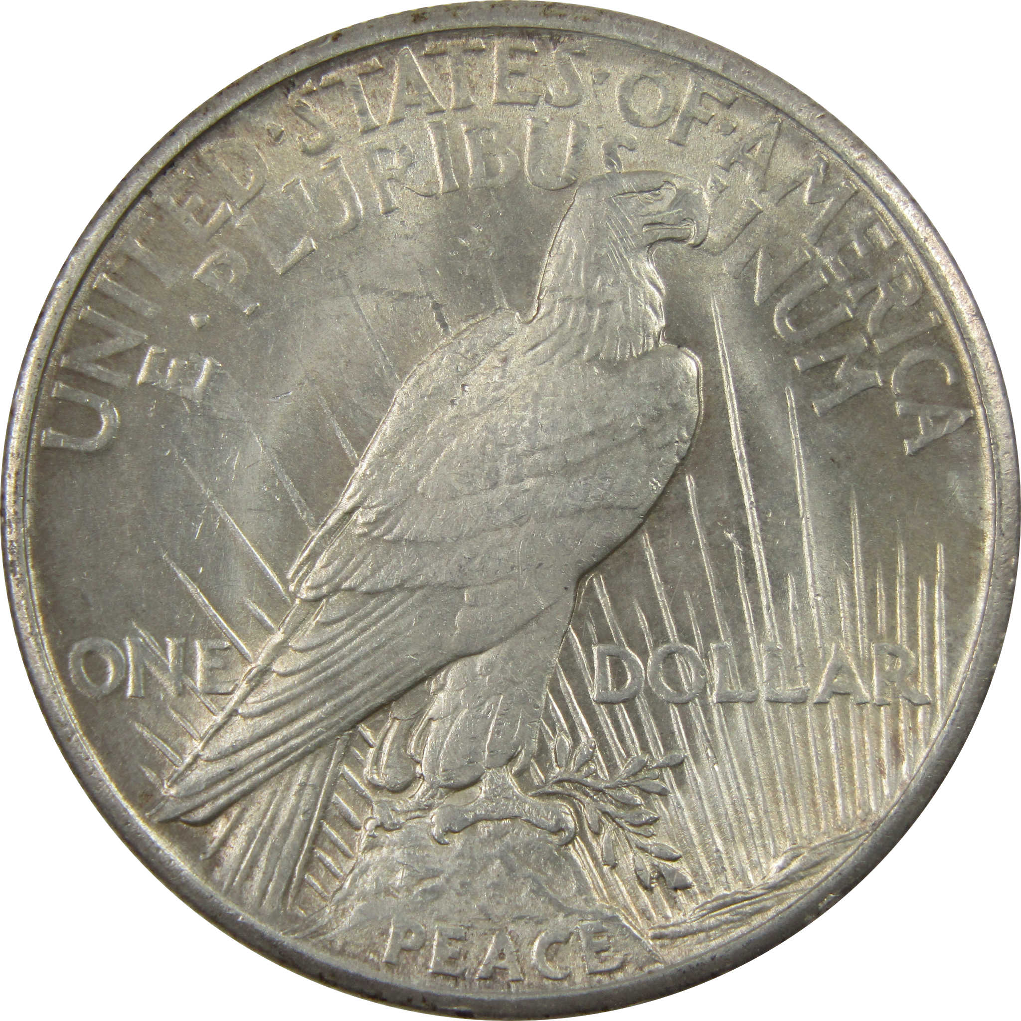 1921 High Relief Peace Dollar AU About Uncirculated Silver SKU:I4415