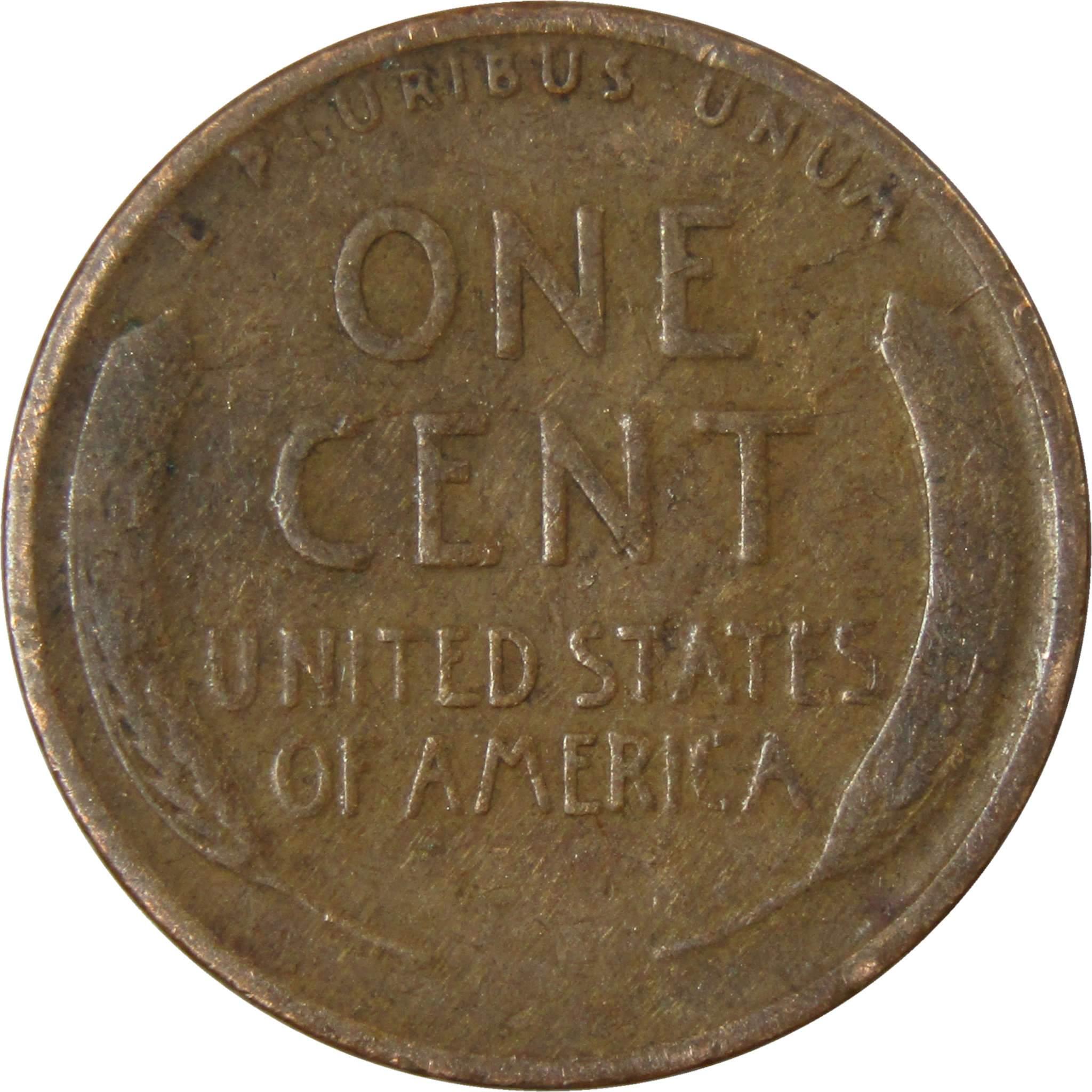 1921 Lincoln Wheat Cent AG About Good Bronze Penny 1c Coin Collectible