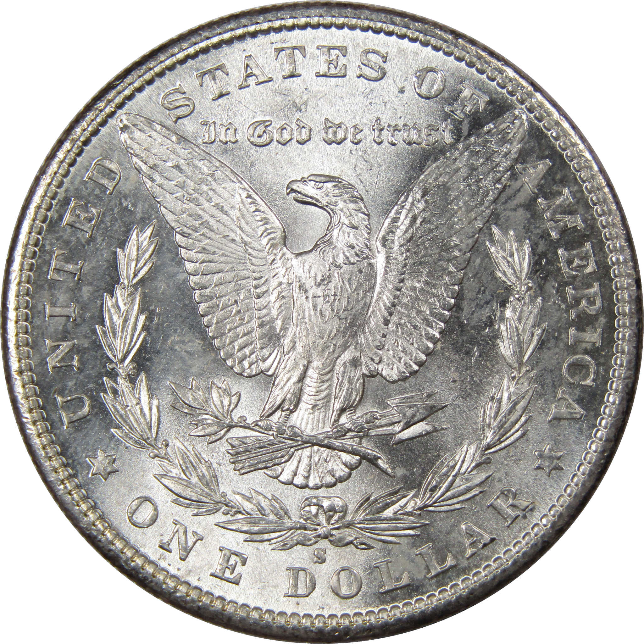 1881 S Morgan Dollar BU Choice Uncirculated Silver Toned SKU:I1256