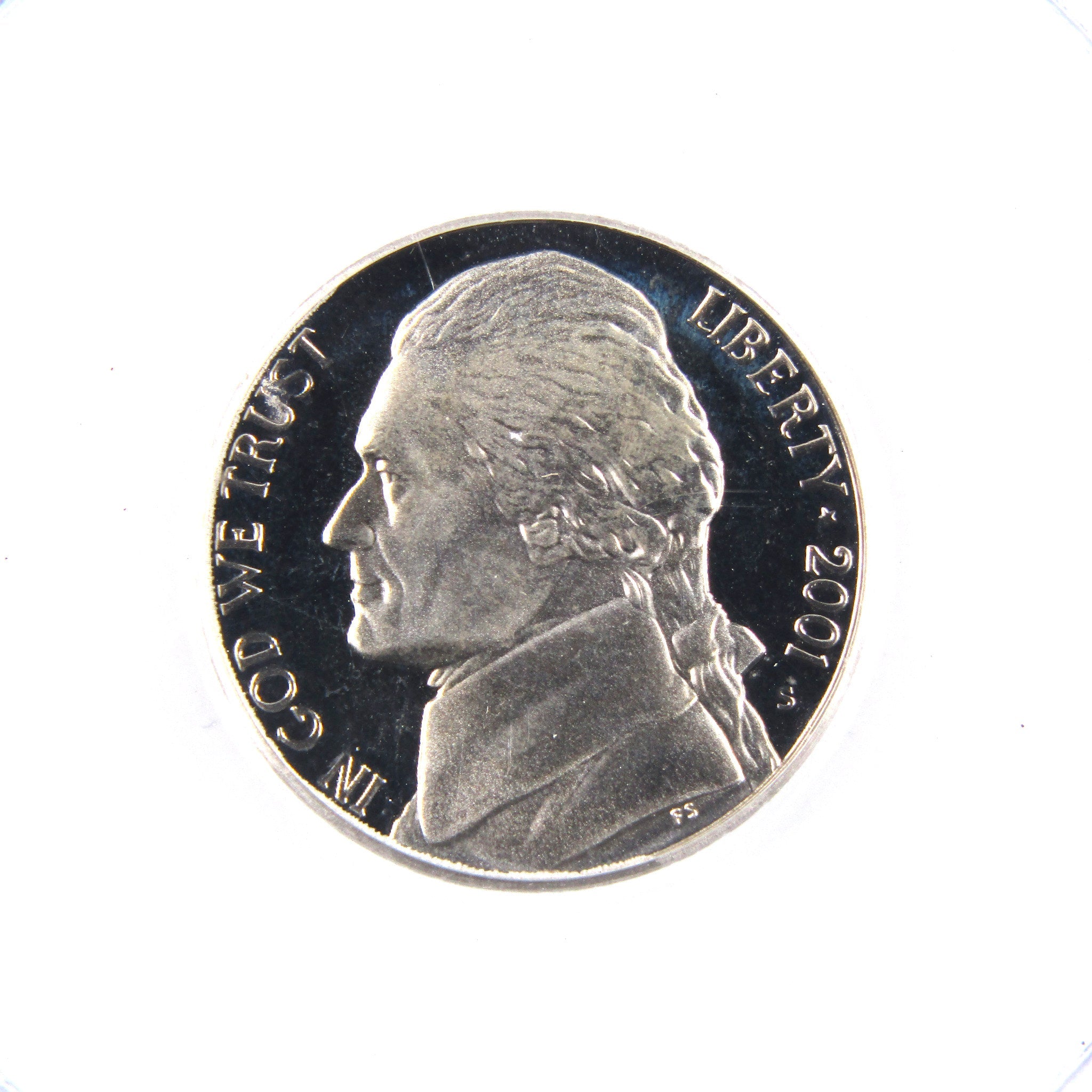 2001 S Jefferson Nickel 5 Cent Piece PR 69 DCAM PCGS Proof SKU:CPC2376