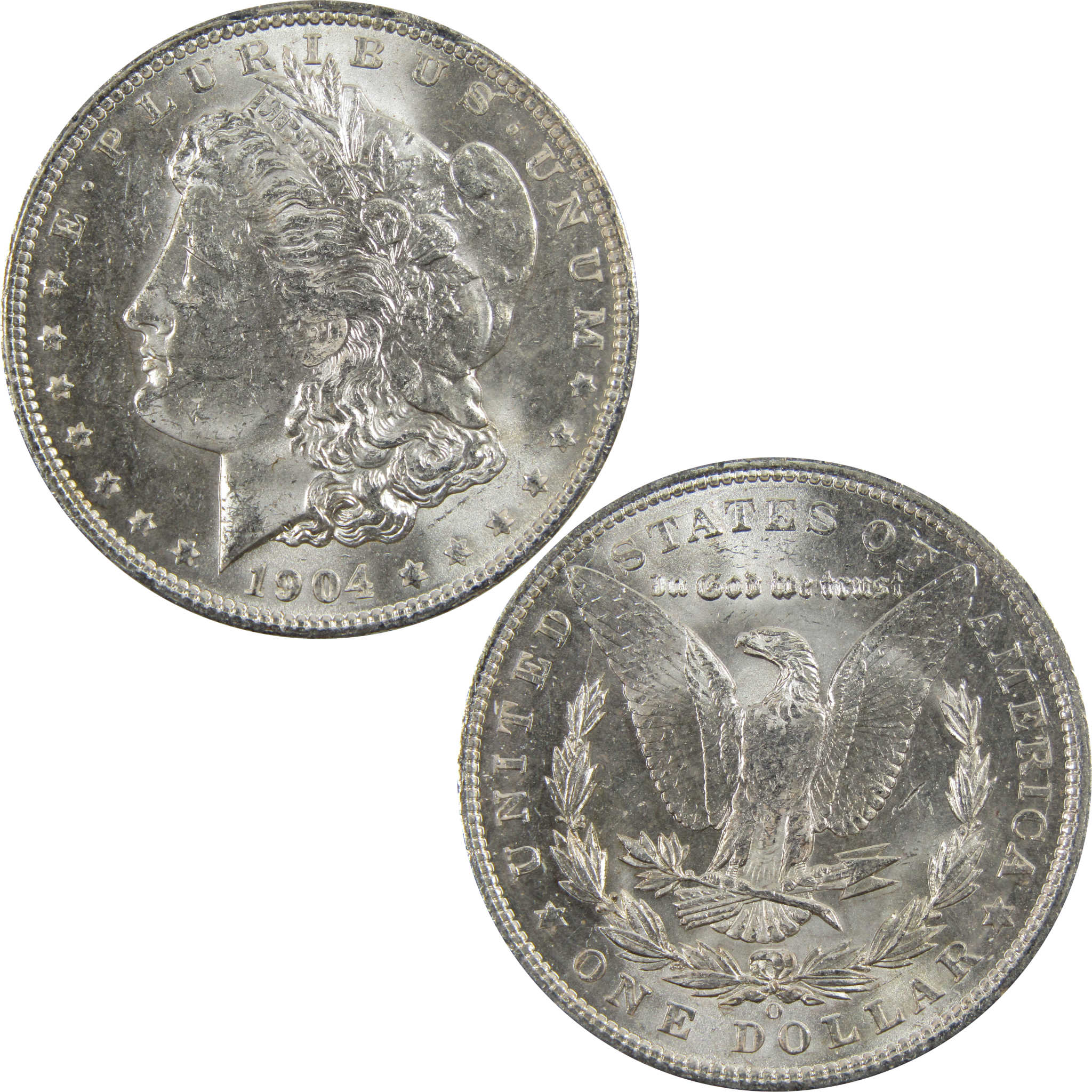 1904 O Morgan Dollar BU Uncirculated 90% Silver $1 Coin SKU:I5277 - Morgan coin - Morgan silver dollar - Morgan silver dollar for sale - Profile Coins &amp; Collectibles