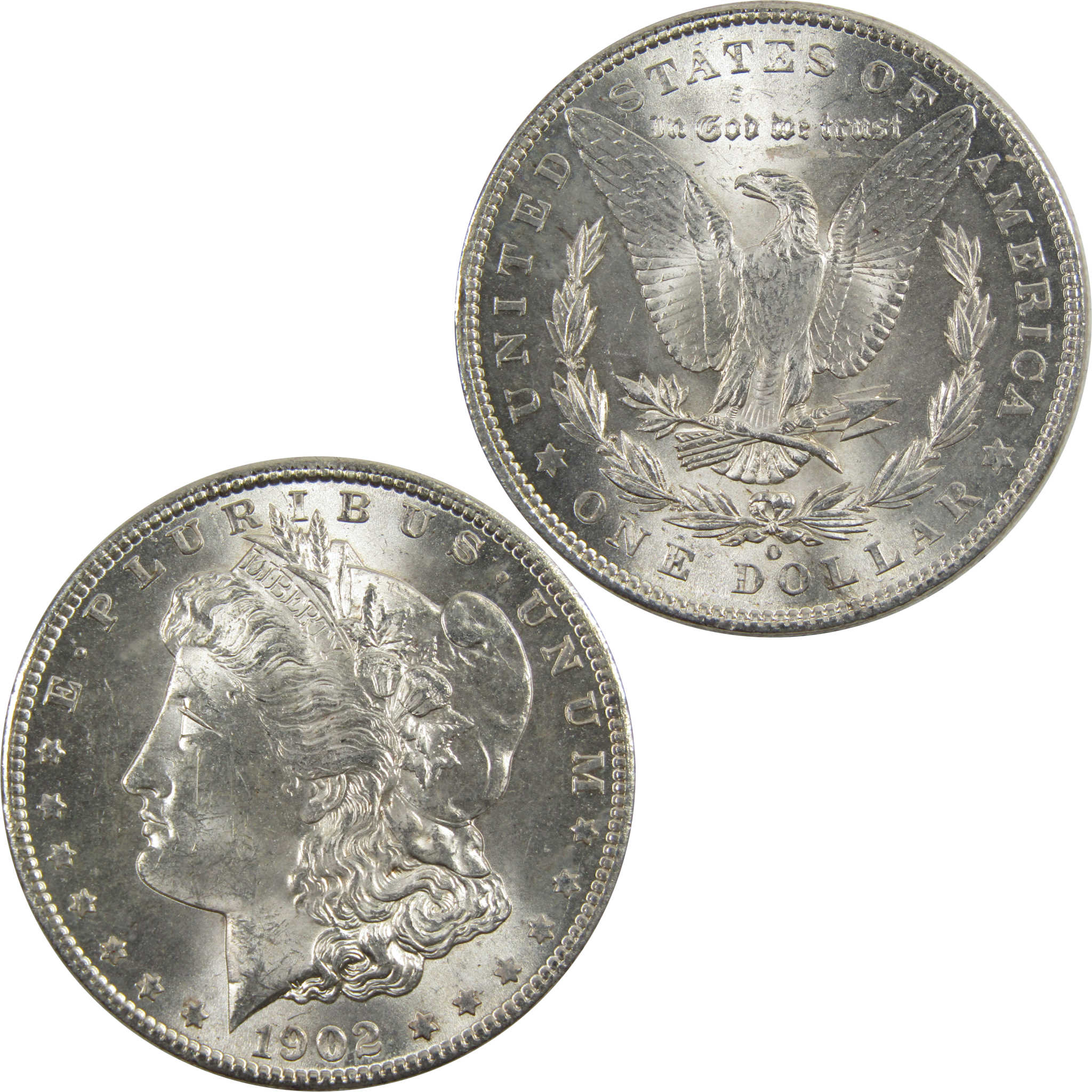 1902 O Morgan Dollar BU Uncirculated 90% Silver $1 Coin SKU:I5200 - Morgan coin - Morgan silver dollar - Morgan silver dollar for sale - Profile Coins &amp; Collectibles