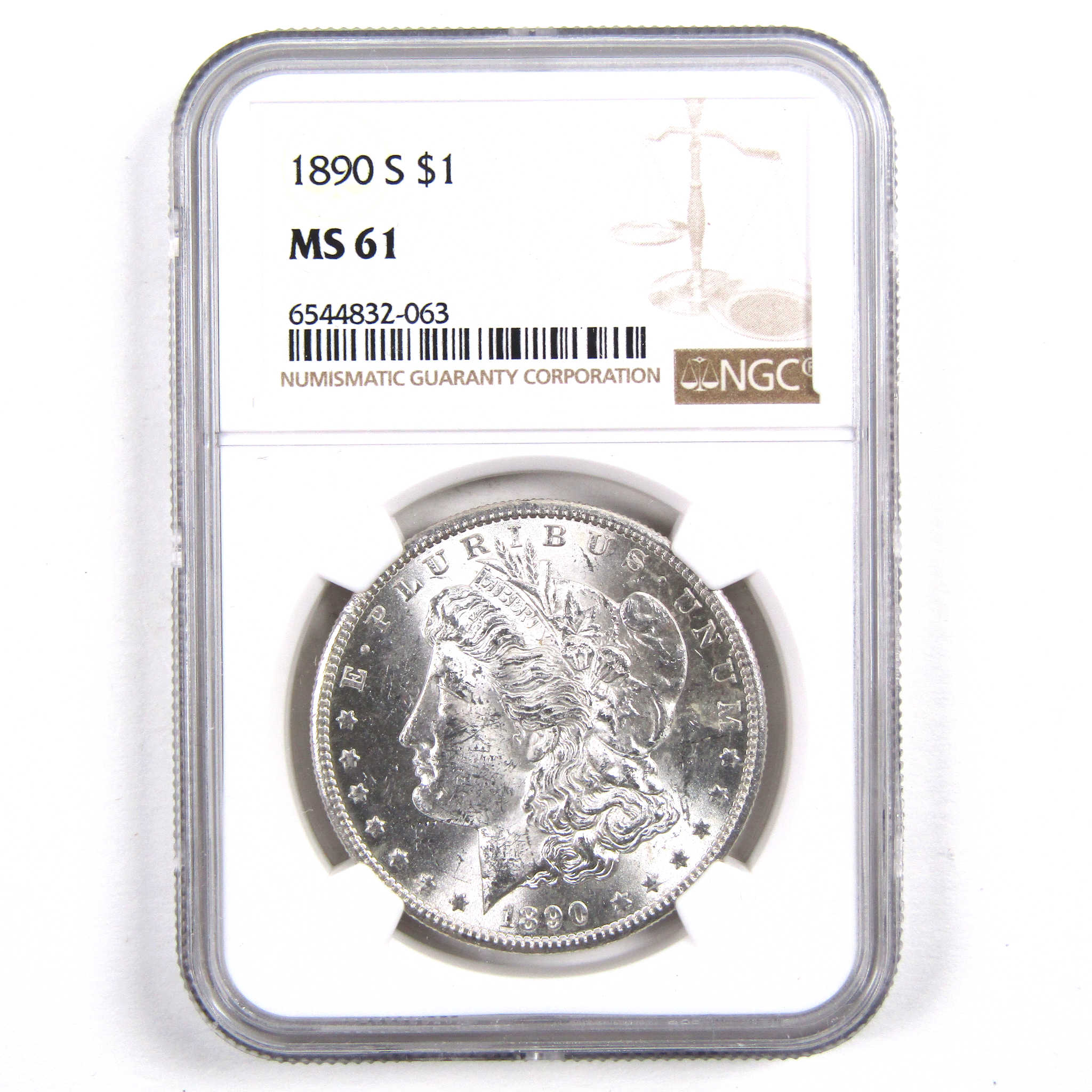 1890 S Morgan Dollar MS 61 NGC 90% Silver Uncirculated SKU:I3116 - Morgan coin - Morgan silver dollar - Morgan silver dollar for sale - Profile Coins &amp; Collectibles