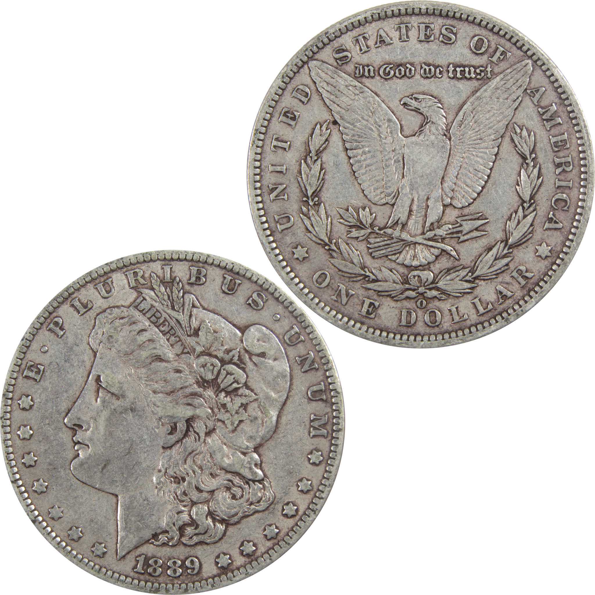 1889 O Morgan Dollar VF Very Fine 90% Silver $1 Coin SKU:I5556 - Morgan coin - Morgan silver dollar - Morgan silver dollar for sale - Profile Coins &amp; Collectibles