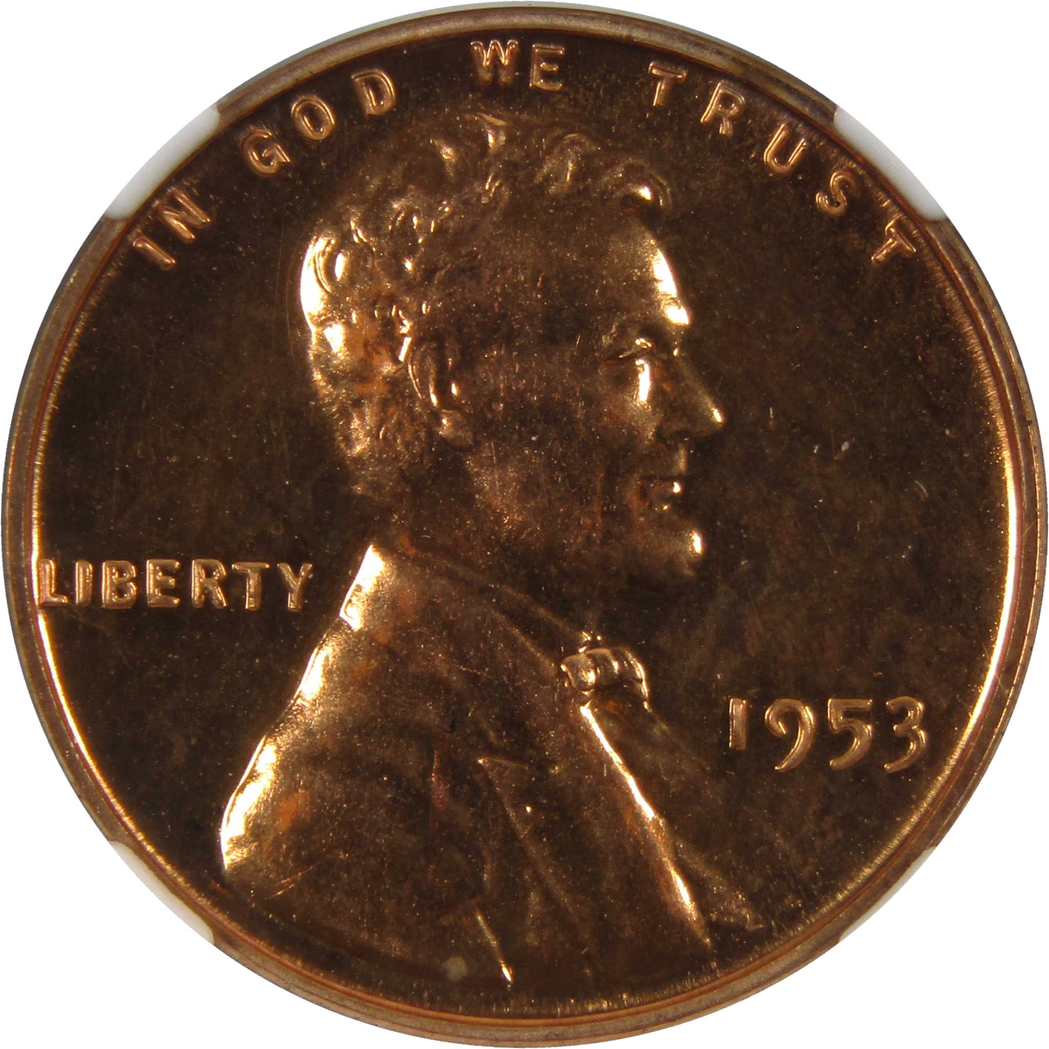 1953 Lincoln Wheat Cent PF 66 RD NGC Penny 1c Proof Coin SKU:I4486