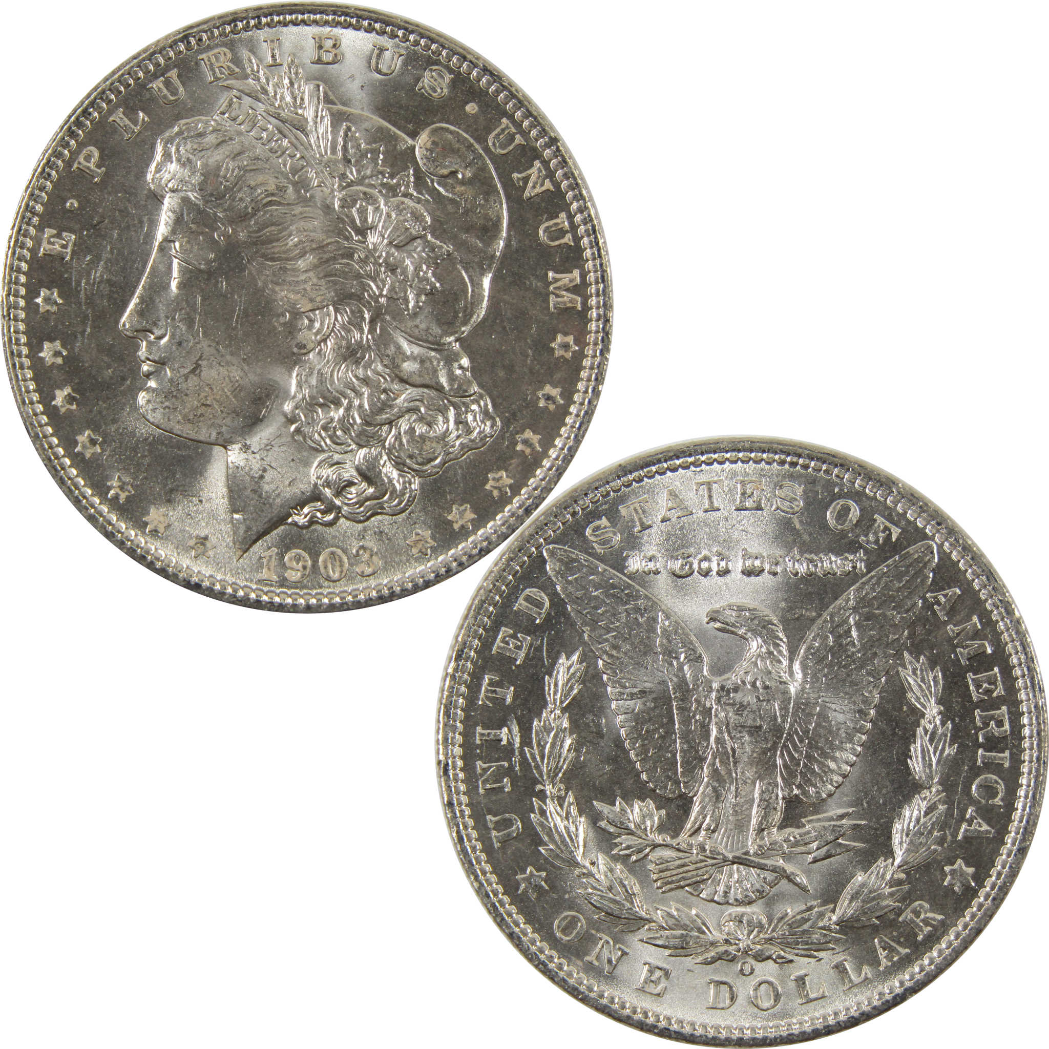 1903 O Morgan Dollar BU Choice Uncirculated 90% Silver $1 SKU:I7516 - Morgan coin - Morgan silver dollar - Morgan silver dollar for sale - Profile Coins &amp; Collectibles