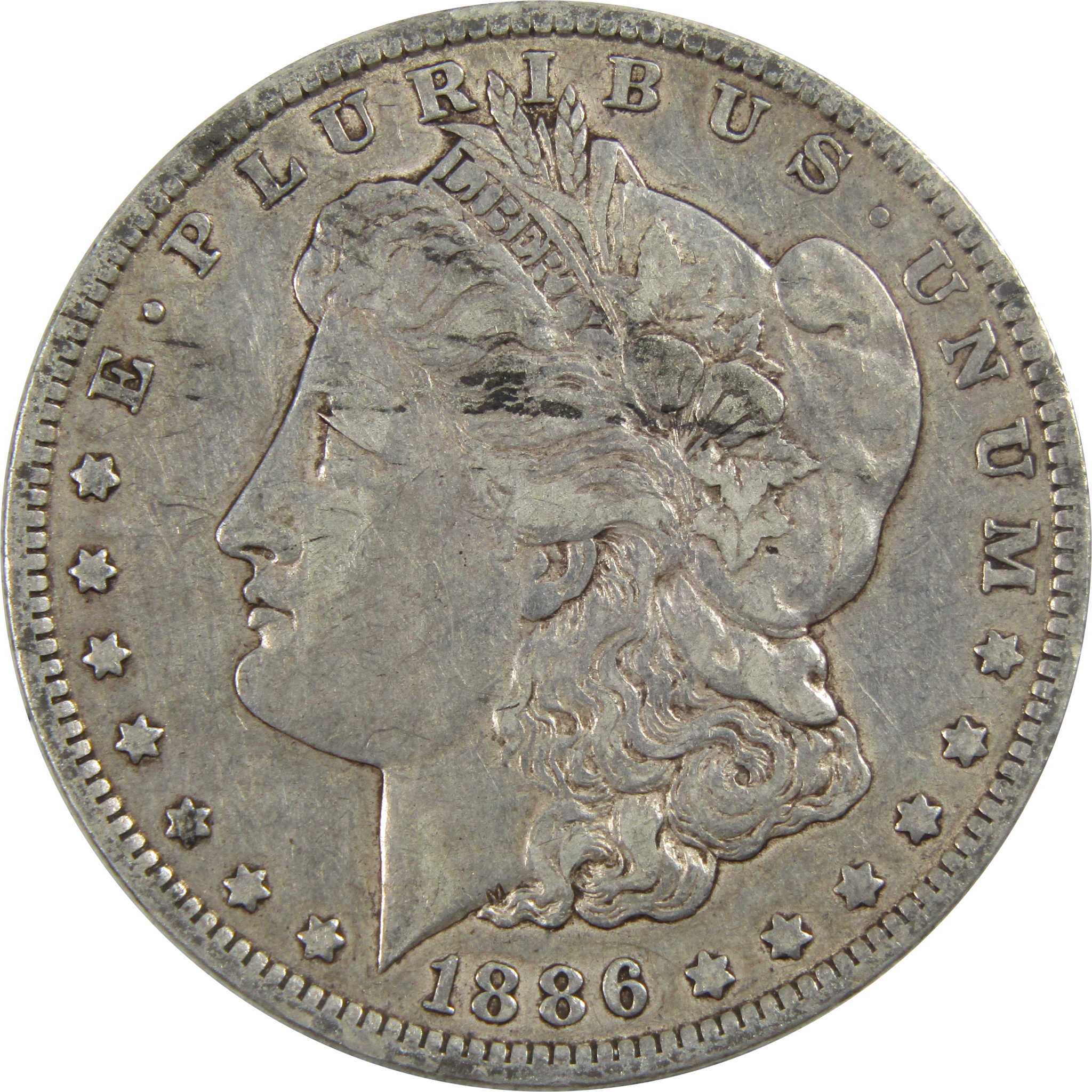 1886 O Morgan Dollar VF Very Fine 90% Silver $1 Coin SKU:I5565 - Morgan coin - Morgan silver dollar - Morgan silver dollar for sale - Profile Coins &amp; Collectibles