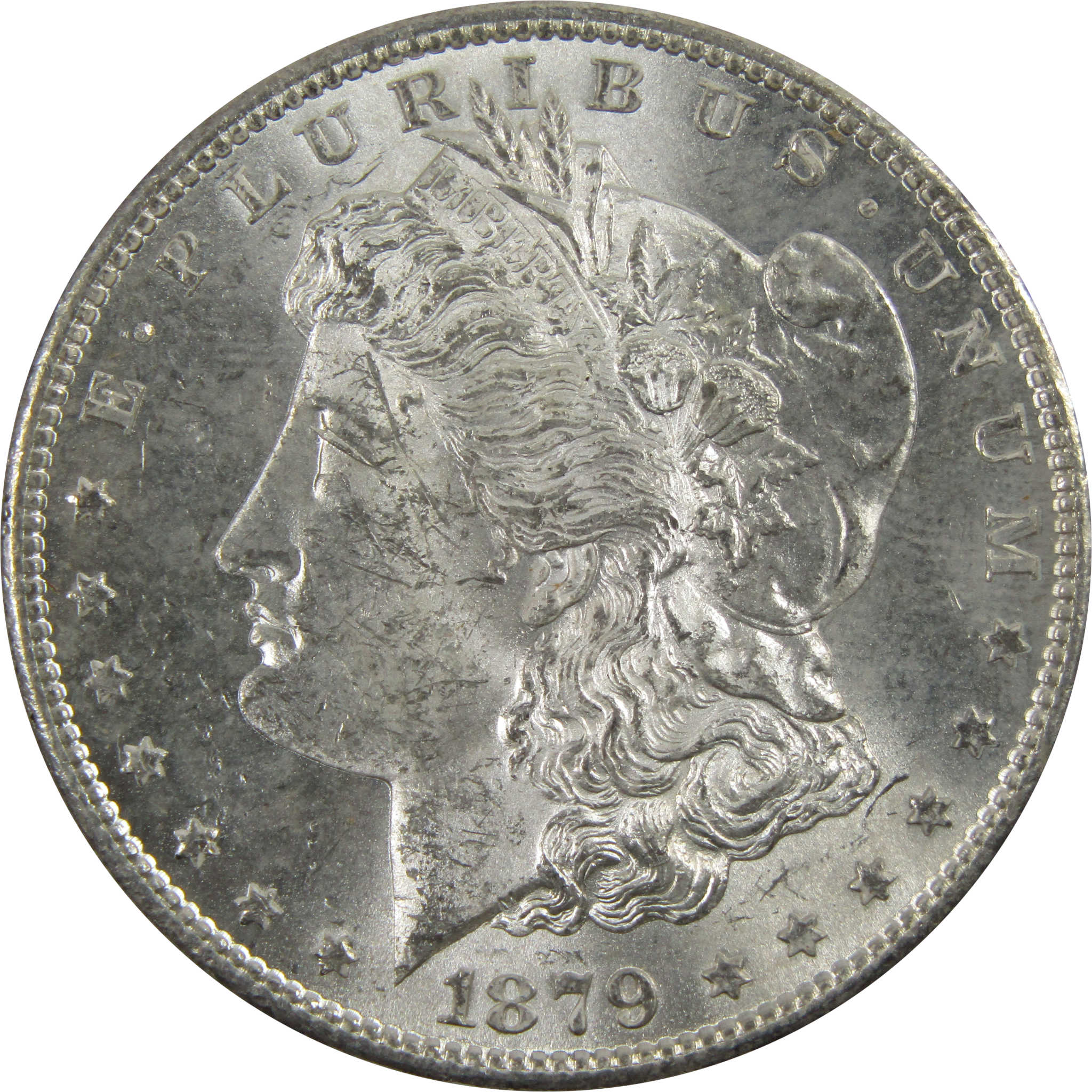 1879 S Morgan Dollar BU Uncirculated 90% Silver $1 Coin SKU:I4854 - Morgan coin - Morgan silver dollar - Morgan silver dollar for sale - Profile Coins &amp; Collectibles