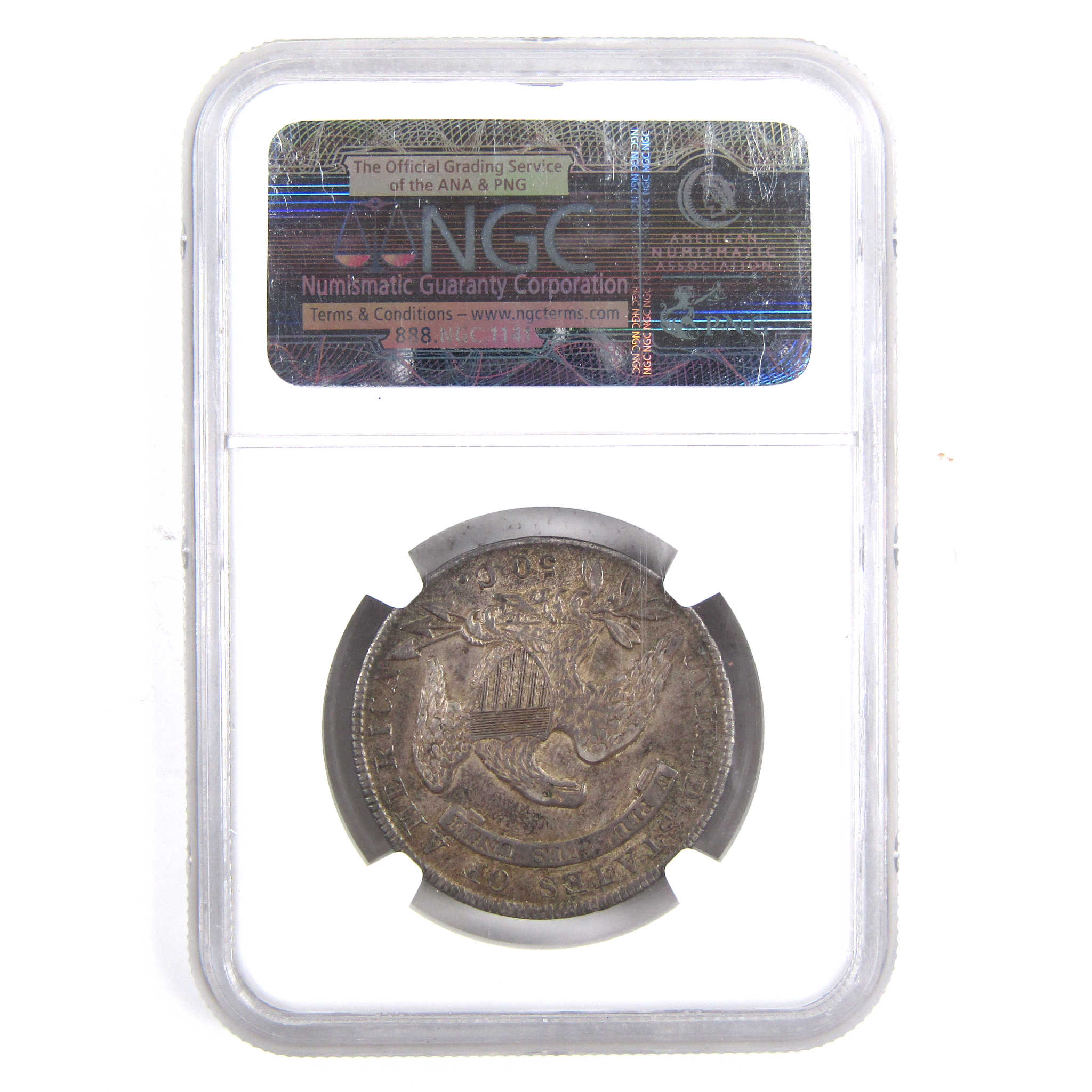1836 O-114 Capped Bust Half Dollar AU Details NGC Silver 50c SKU:I2654