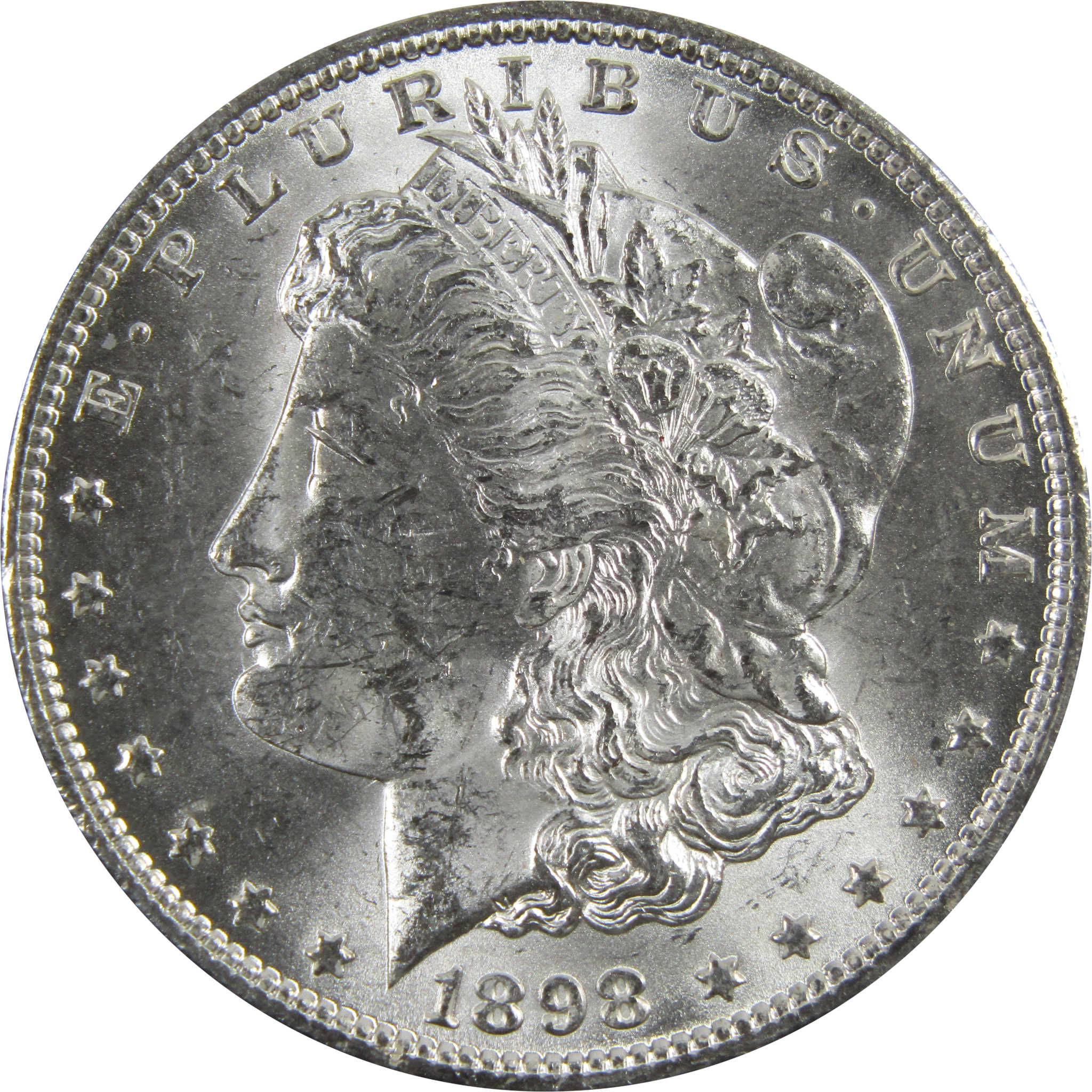 1898 O Morgan Dollar BU Uncirculated 90% Silver $1 Coin SKU:I5243 - Morgan coin - Morgan silver dollar - Morgan silver dollar for sale - Profile Coins &amp; Collectibles