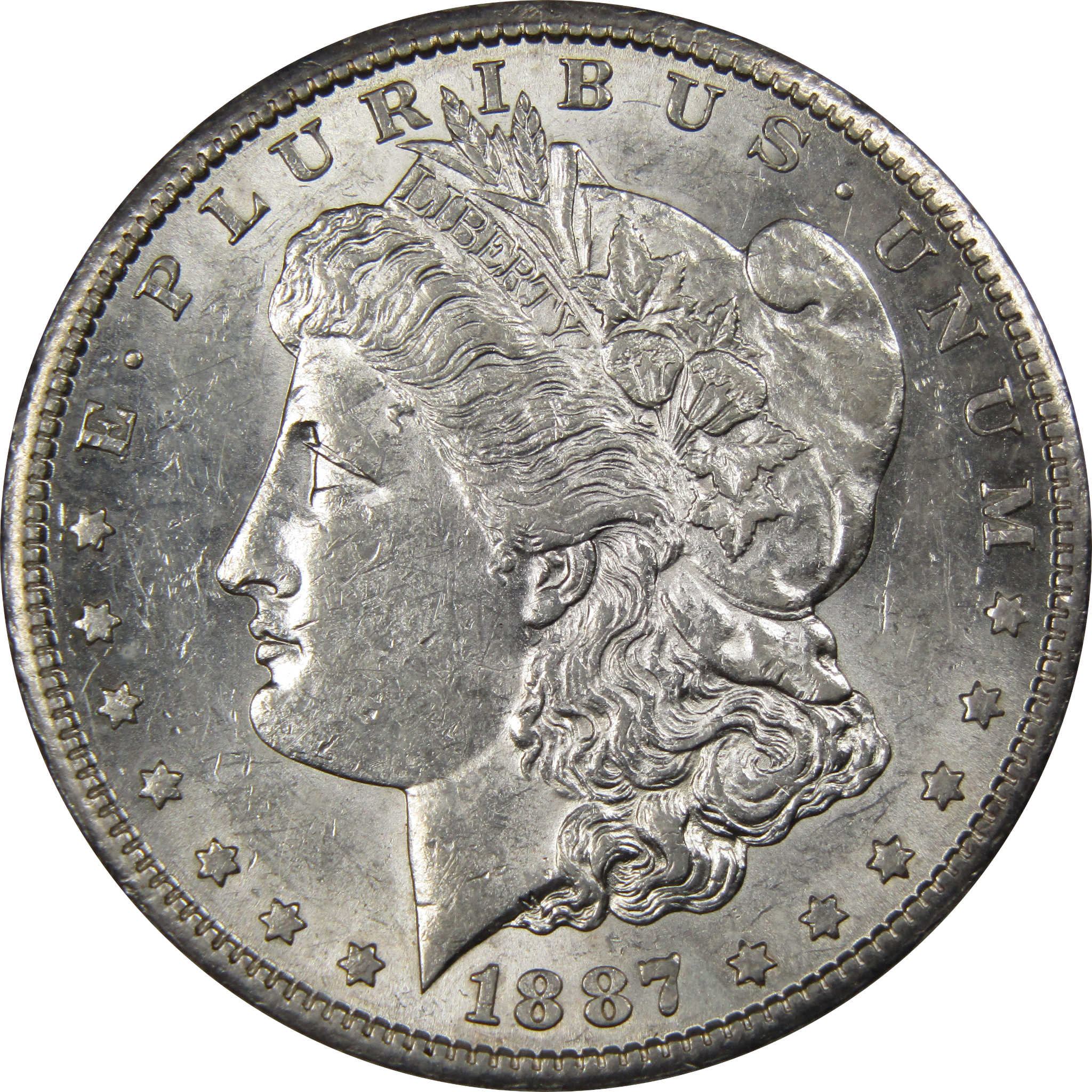 1887 S Morgan Dollar CH AU Choice About Uncirculated Silver SKU:I1871 - Morgan coin - Morgan silver dollar - Morgan silver dollar for sale - Profile Coins &amp; Collectibles