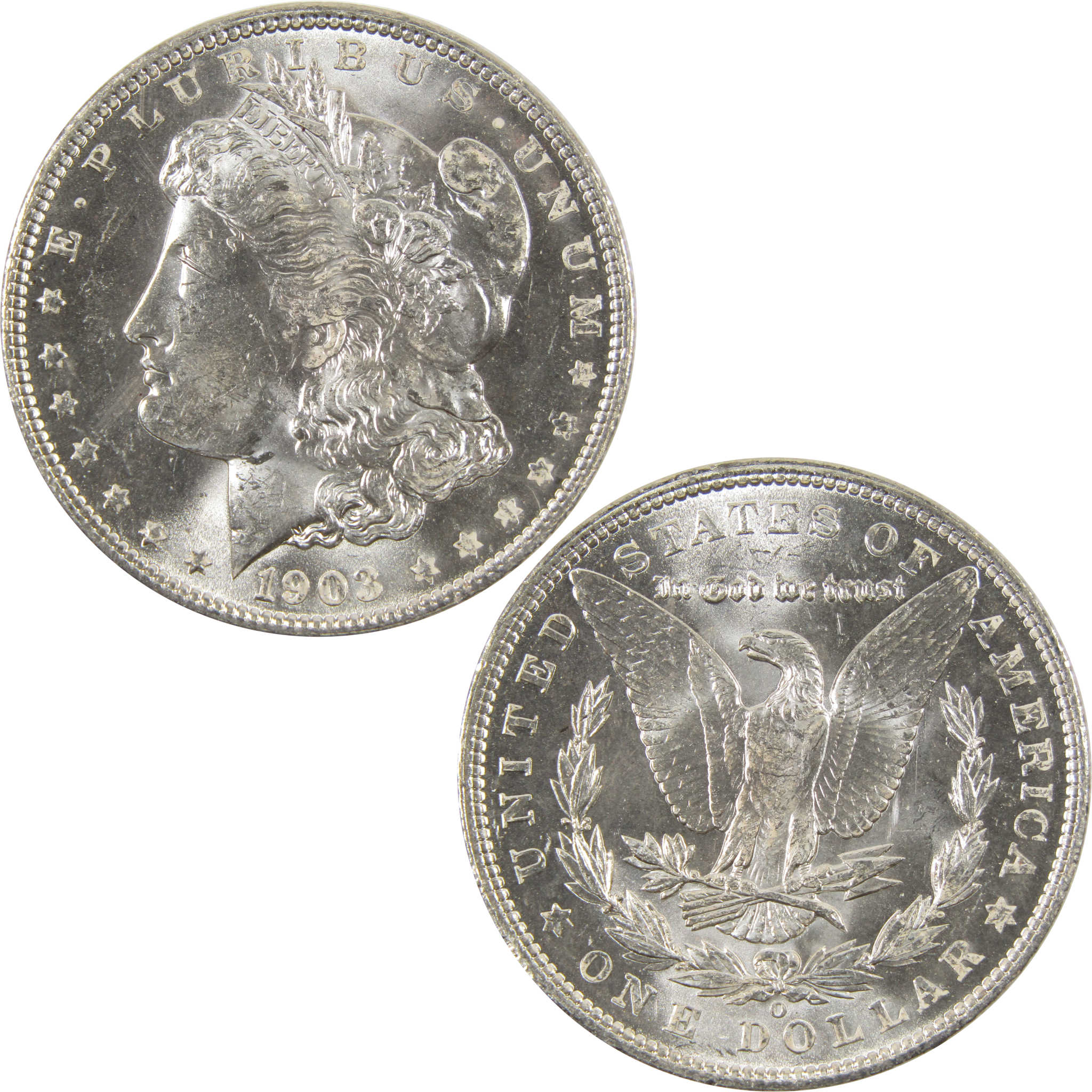 1903 O Morgan Dollar BU Choice Uncirculated 90% Silver $1 SKU:I7513 - Morgan coin - Morgan silver dollar - Morgan silver dollar for sale - Profile Coins &amp; Collectibles