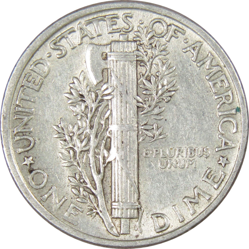 Mercury Dime Random Date XF EF Extremely Fine 90% Silver 10c US Coin Collectible - Mercury Dimes - Winged Liberty Dime - Profile Coins &amp; Collectibles