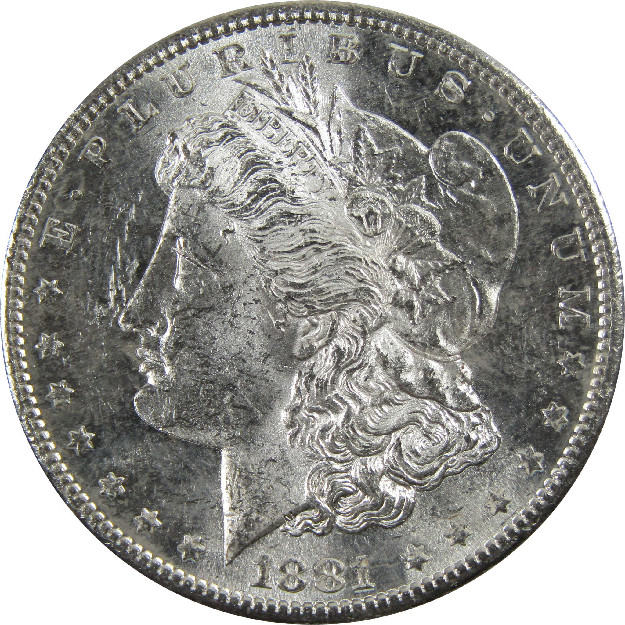 1881 S Morgan Dollar BU Uncirculated 90% Silver $1 Coin SKU:I5310 - Morgan coin - Morgan silver dollar - Morgan silver dollar for sale - Profile Coins &amp; Collectibles